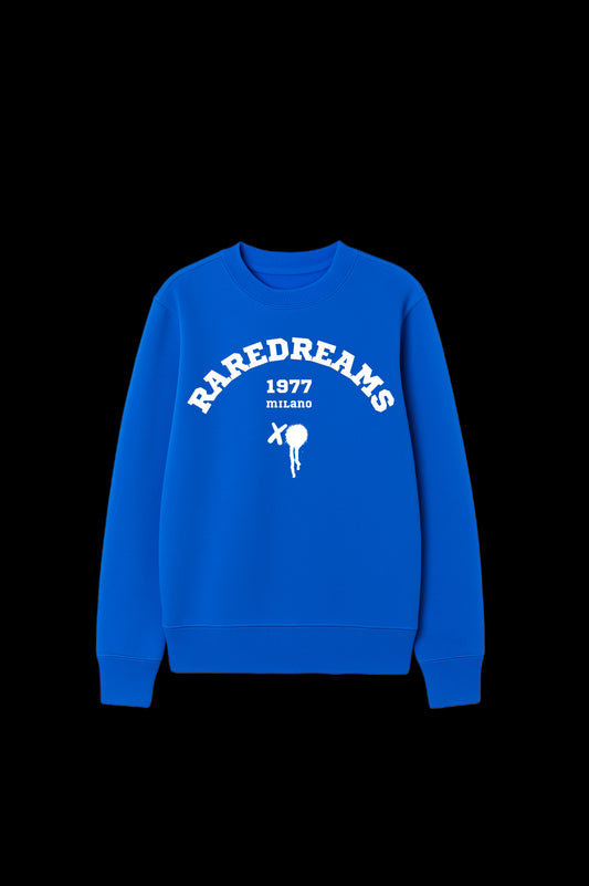 Felpa 1977 RareDreams Milano Unisex - Blue
