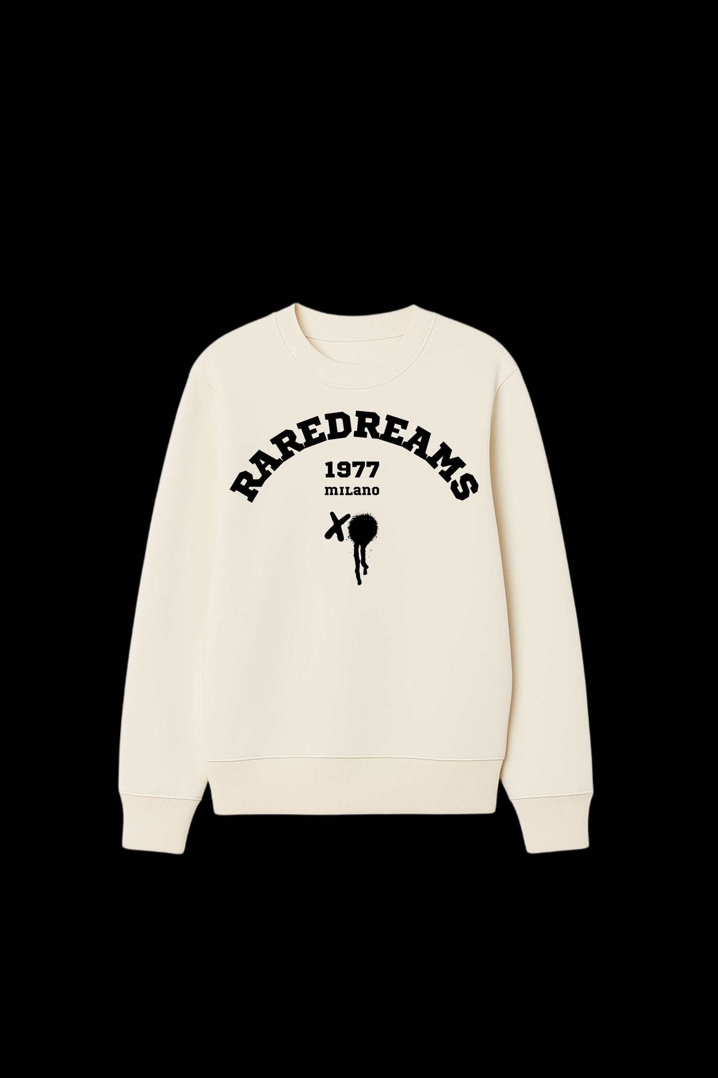 1977 RareDreams Milano Unisex Sweatshirt - Off White