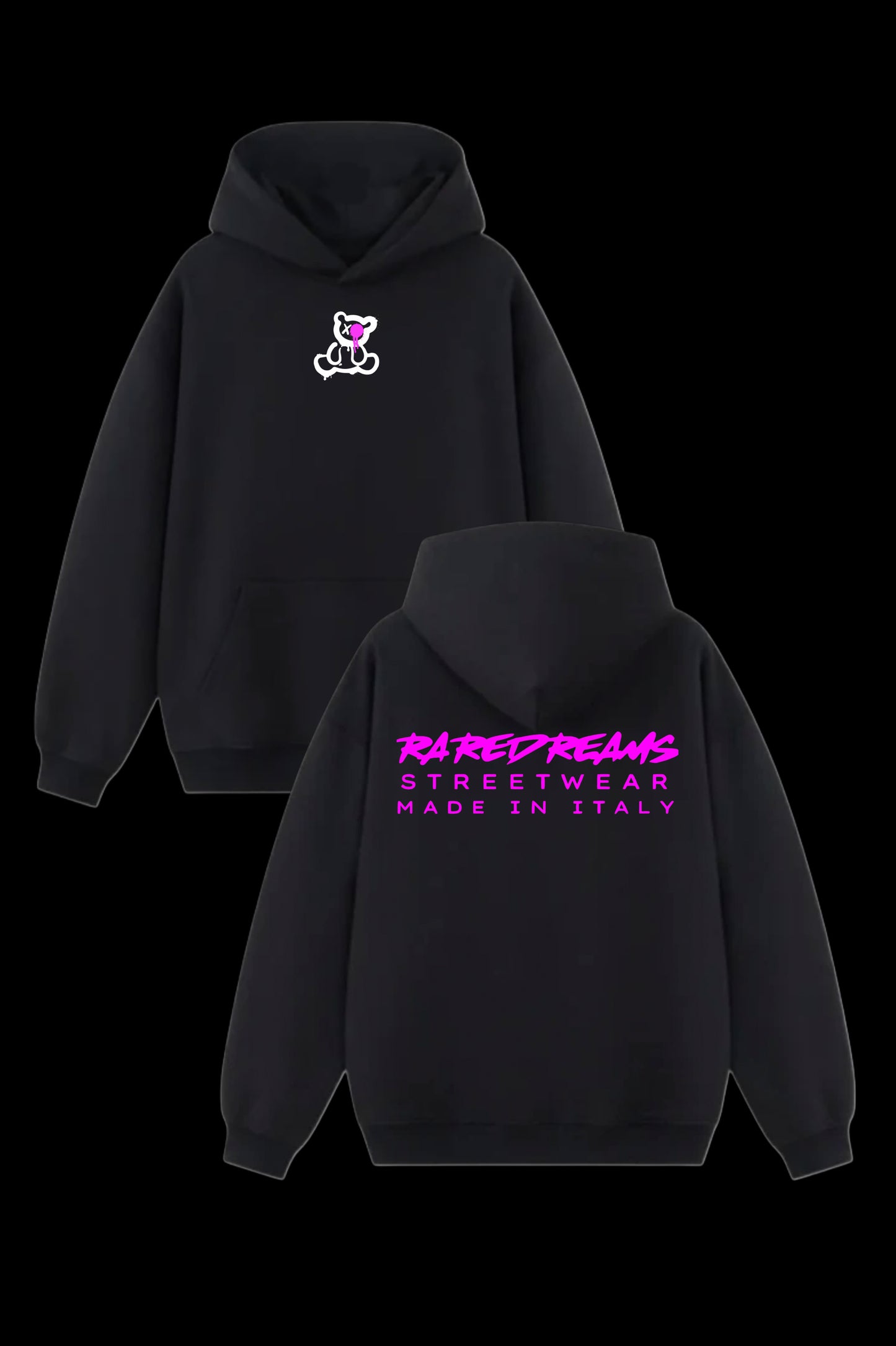 ICONIC RareDreams Milano Unisex Sweatshirt - Black