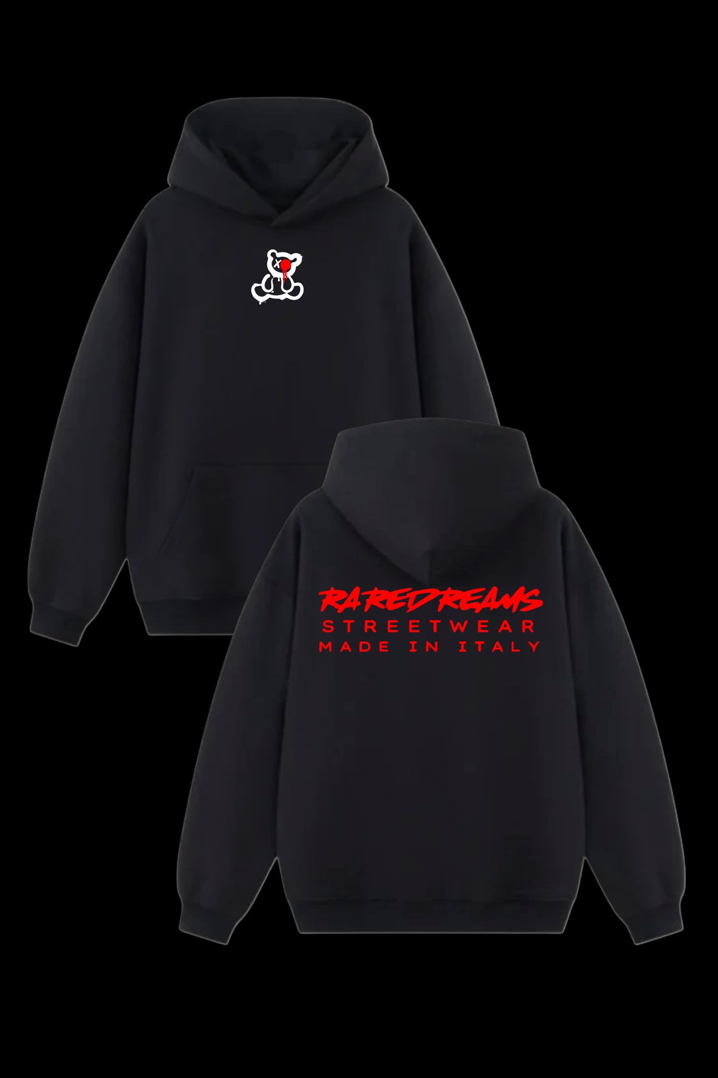 ICONIC RareDreams Milano Unisex Sweatshirt - Black
