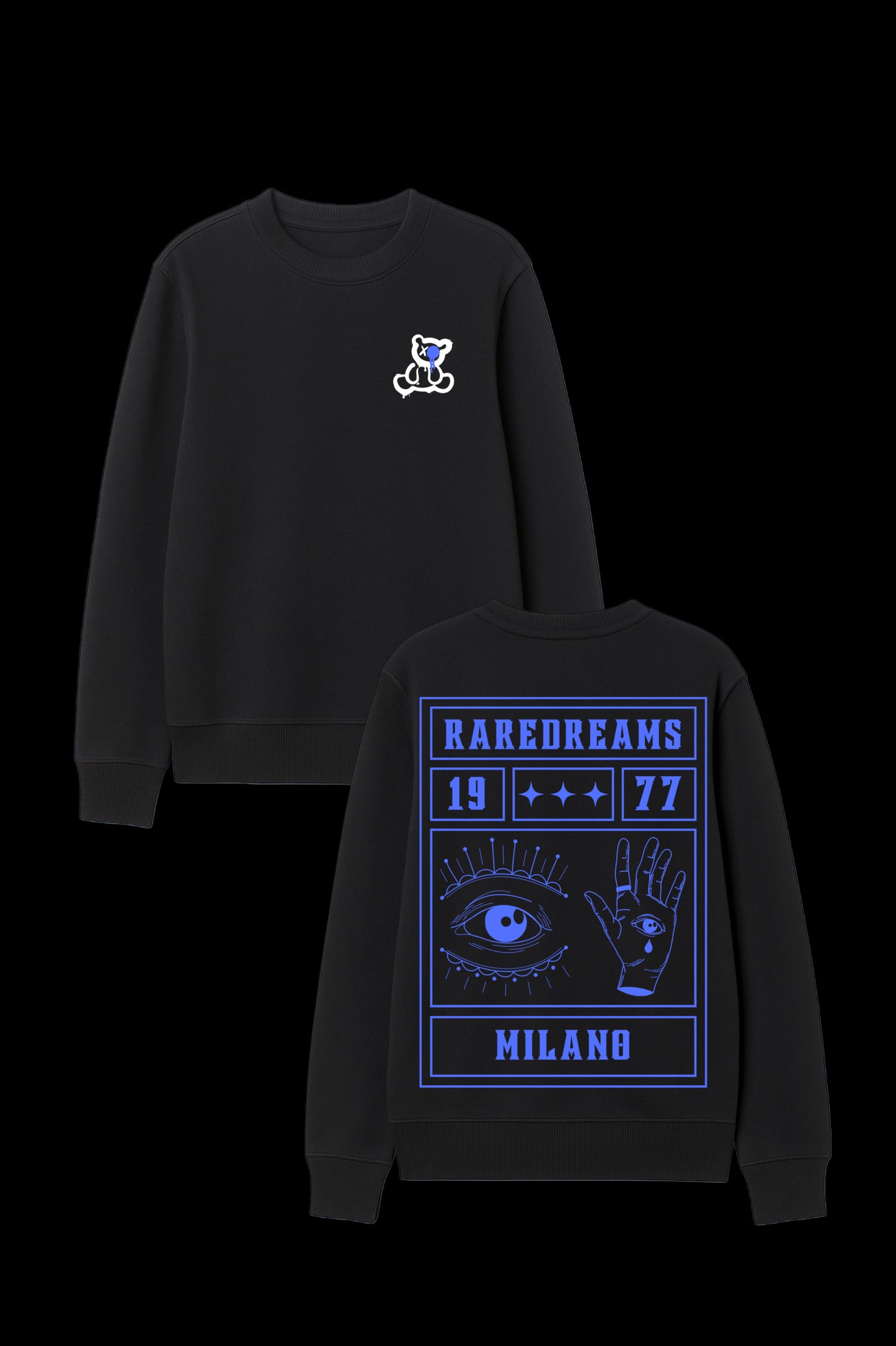SUPERSTITIOUS EDITION Sweatshirt RareDreams Milano Unisex - Black