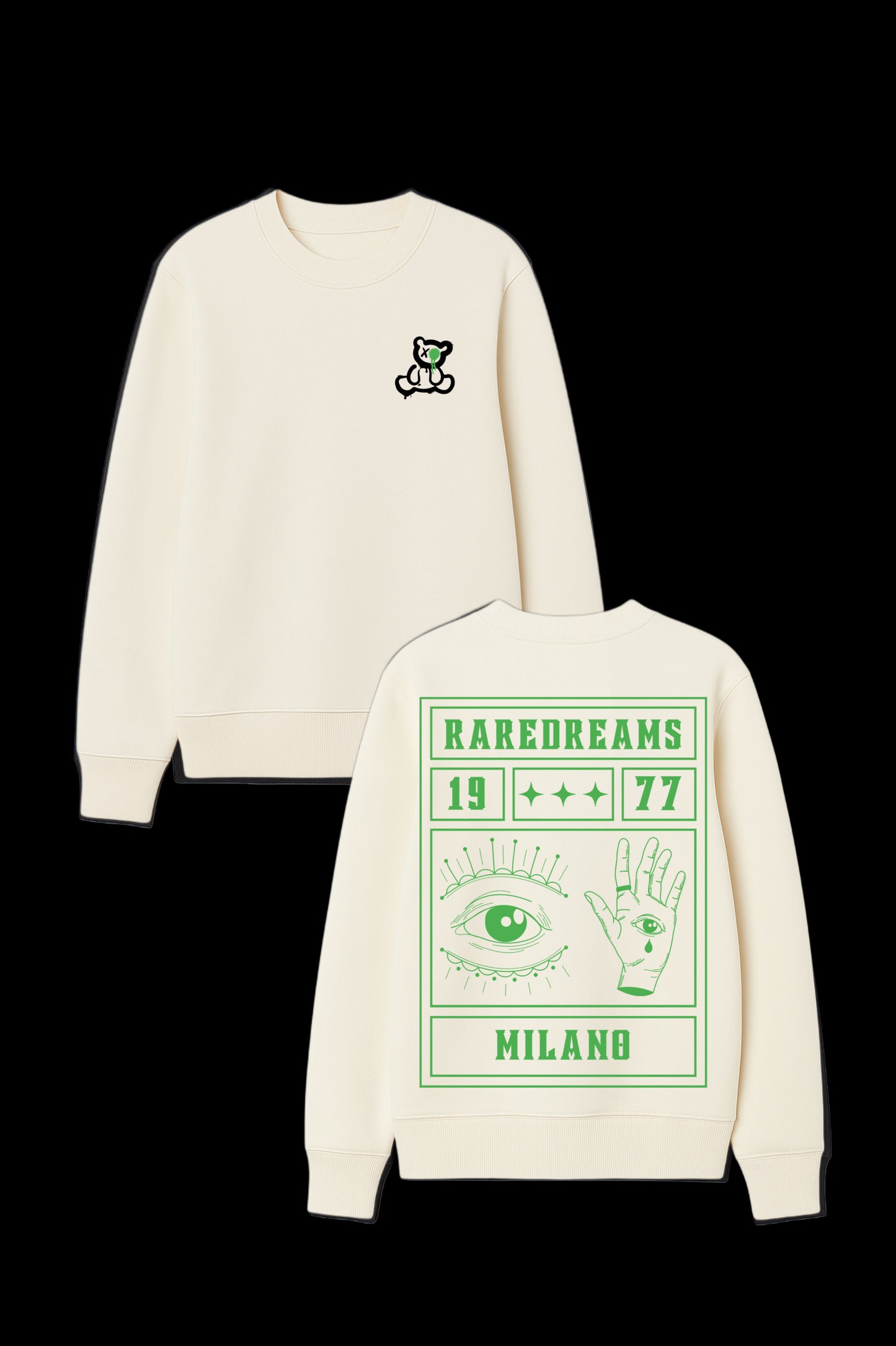 SUPERSTITIOUS EDITION RareDreams Milano Unisex Sweatshirt - Off White