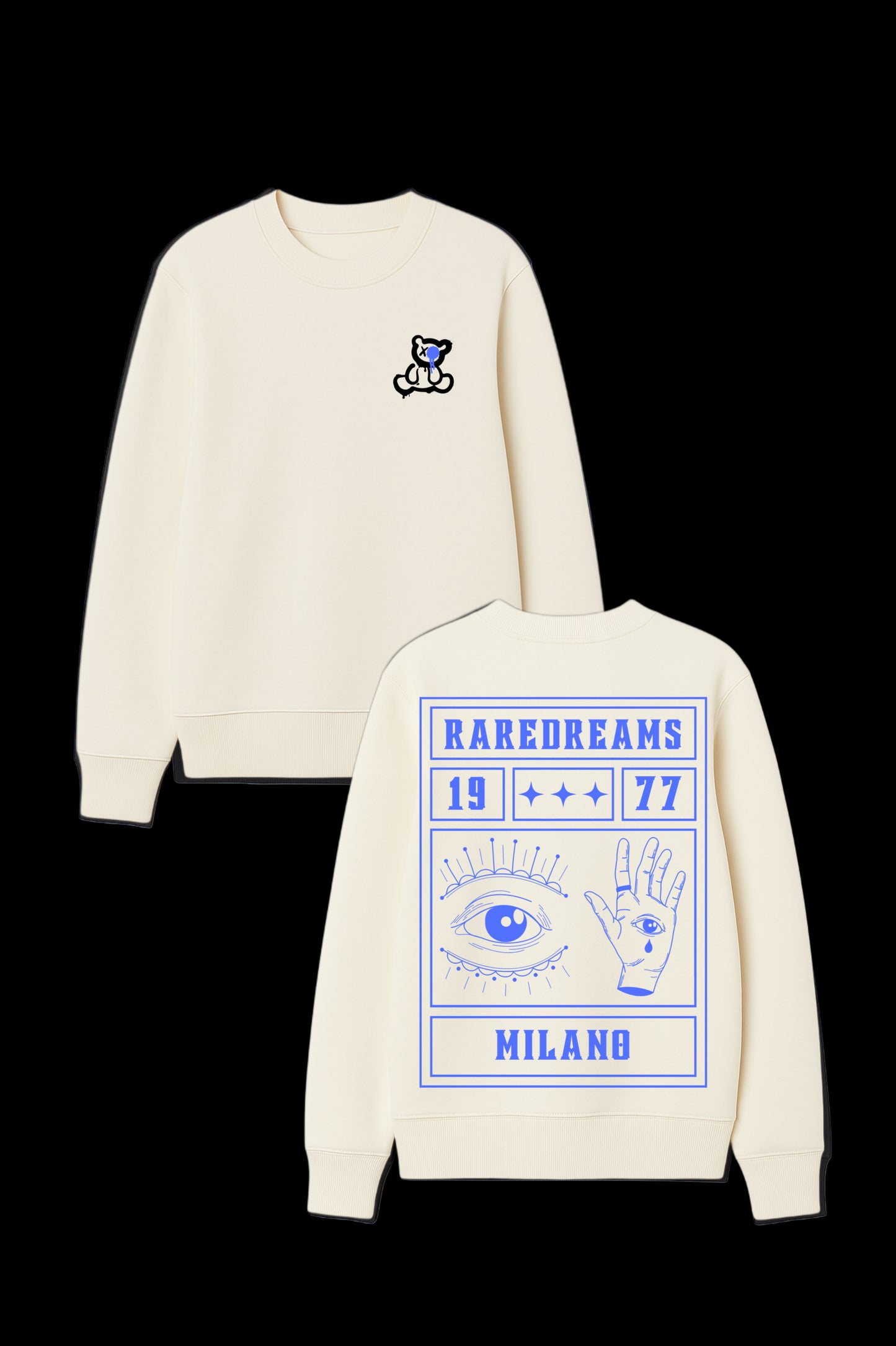SUPERSTITIOUS EDITION RareDreams Milano Unisex Sweatshirt - Off White
