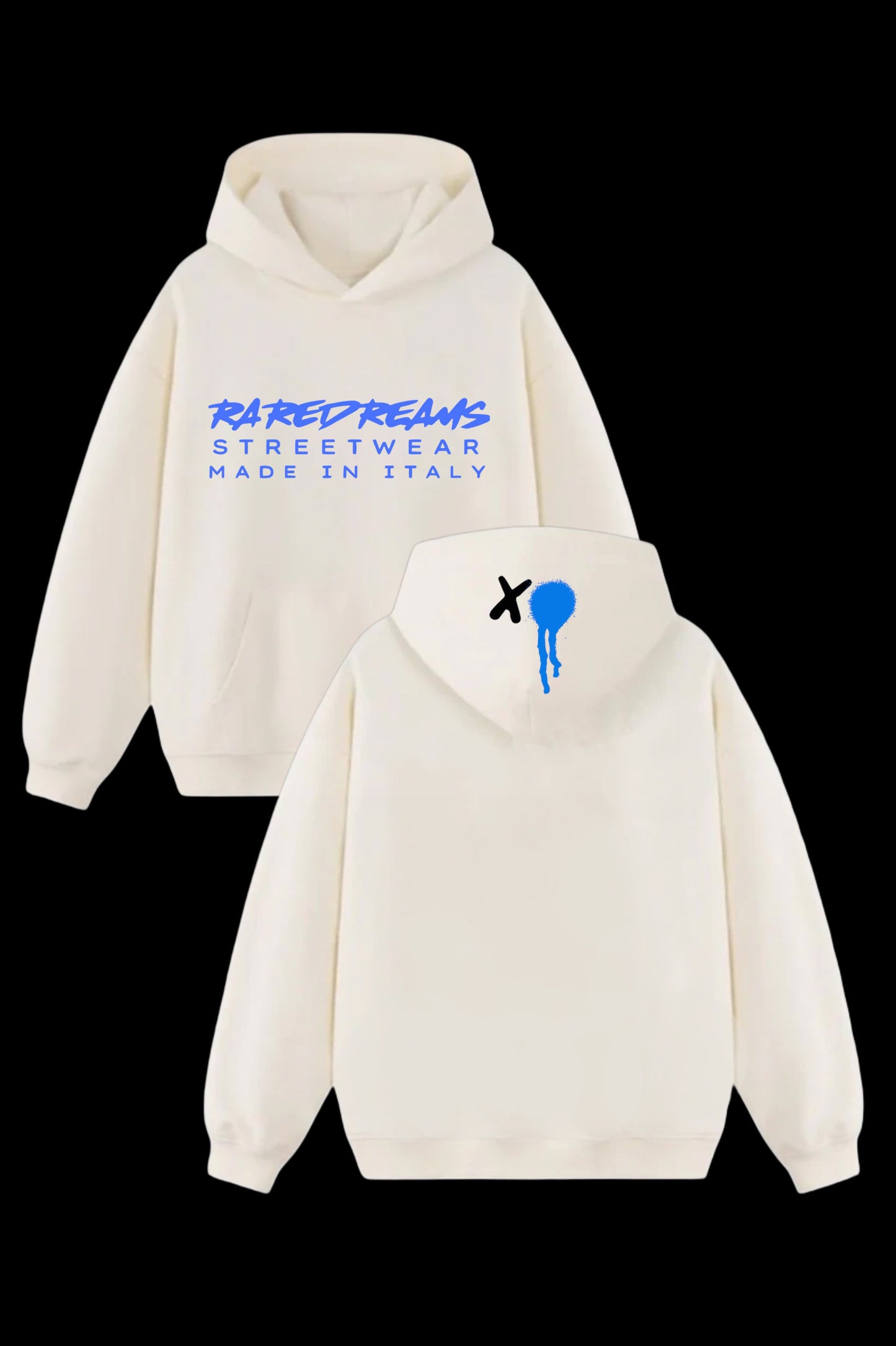 Felpa XO RareDreams Milano Unisex - Off White