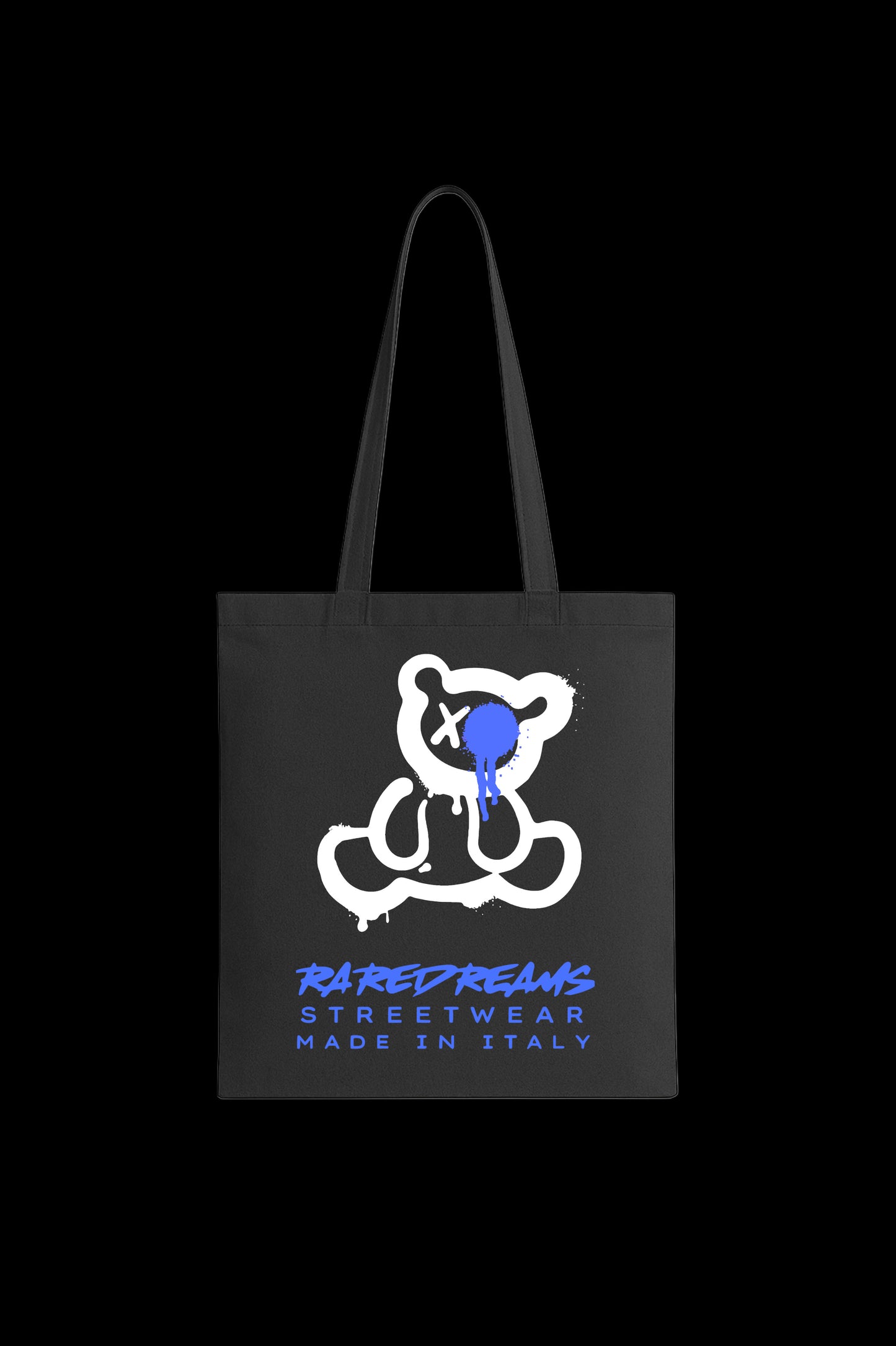 Shopper ICONIC in Cotone RareDreams Milano - Nero
