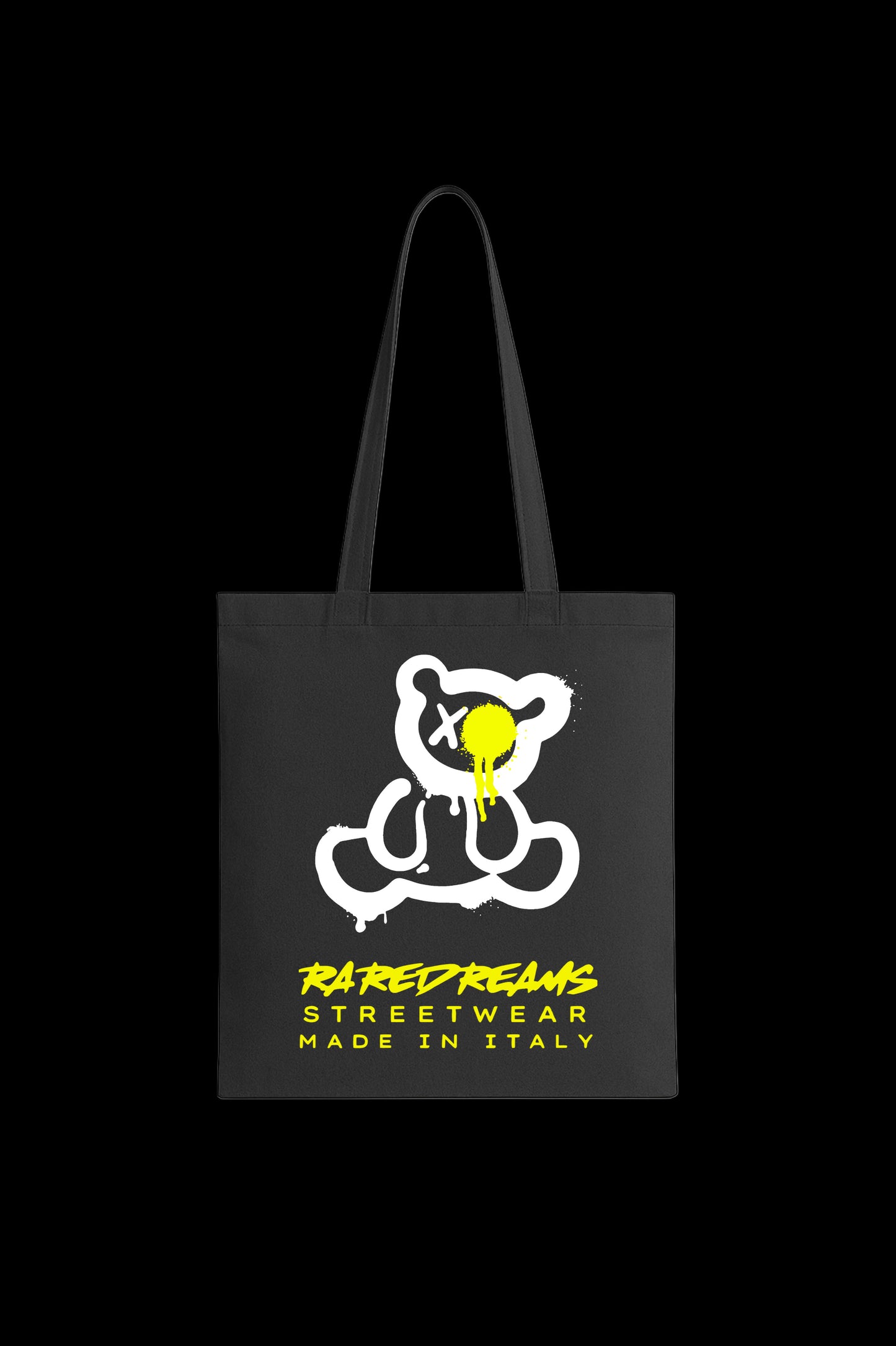 Shopper ICONIC in Cotone RareDreams Milano - Nero