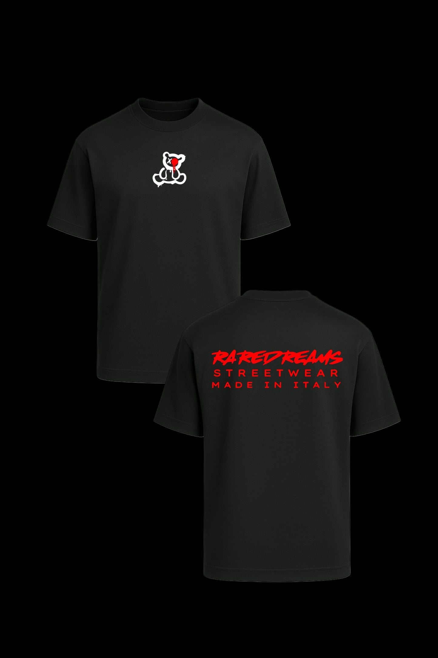 T-Shift ICONIC RareDreams Milano Unisex - Black