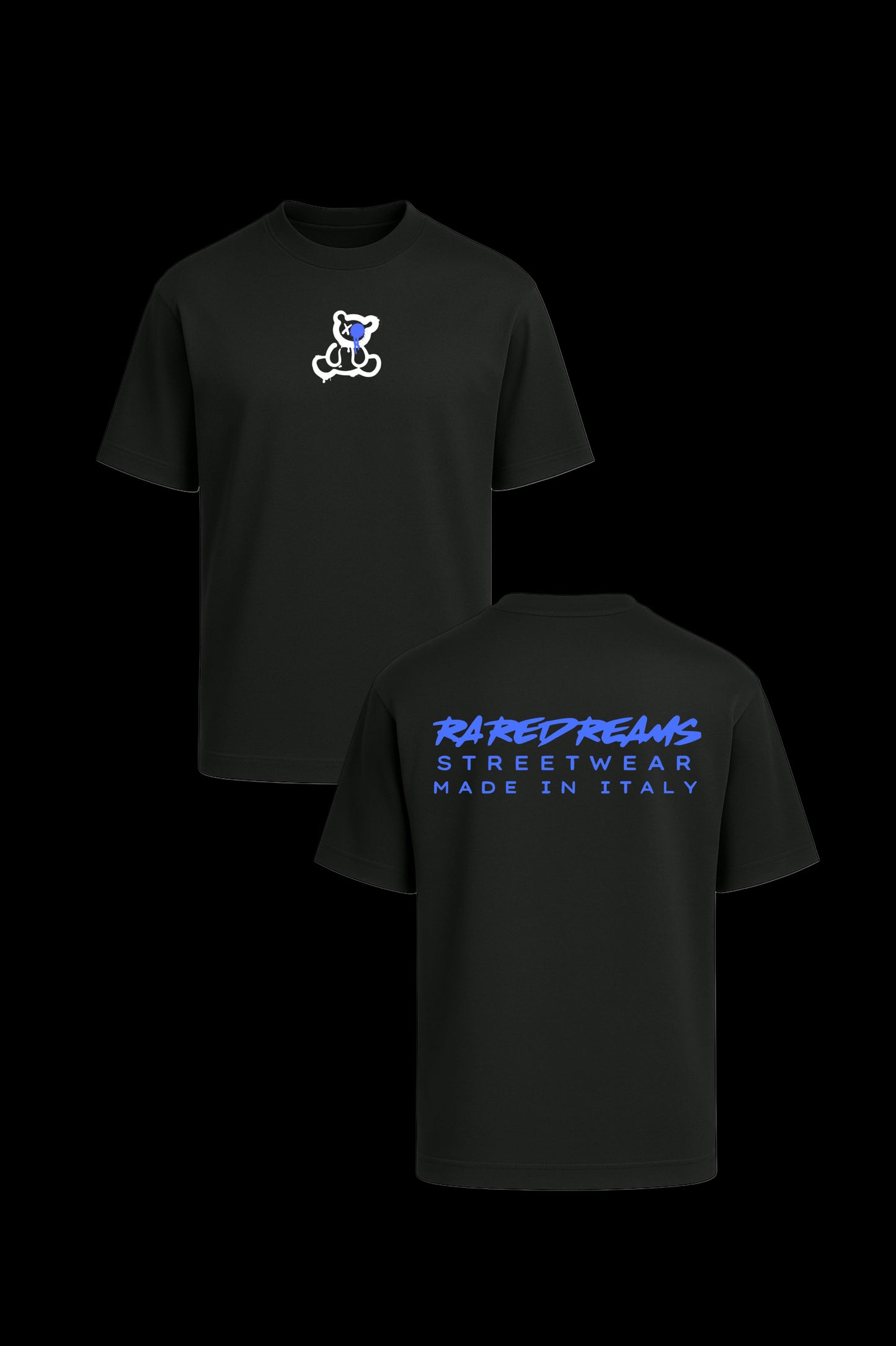 T-Shift ICONIC RareDreams Milano Unisex - Black