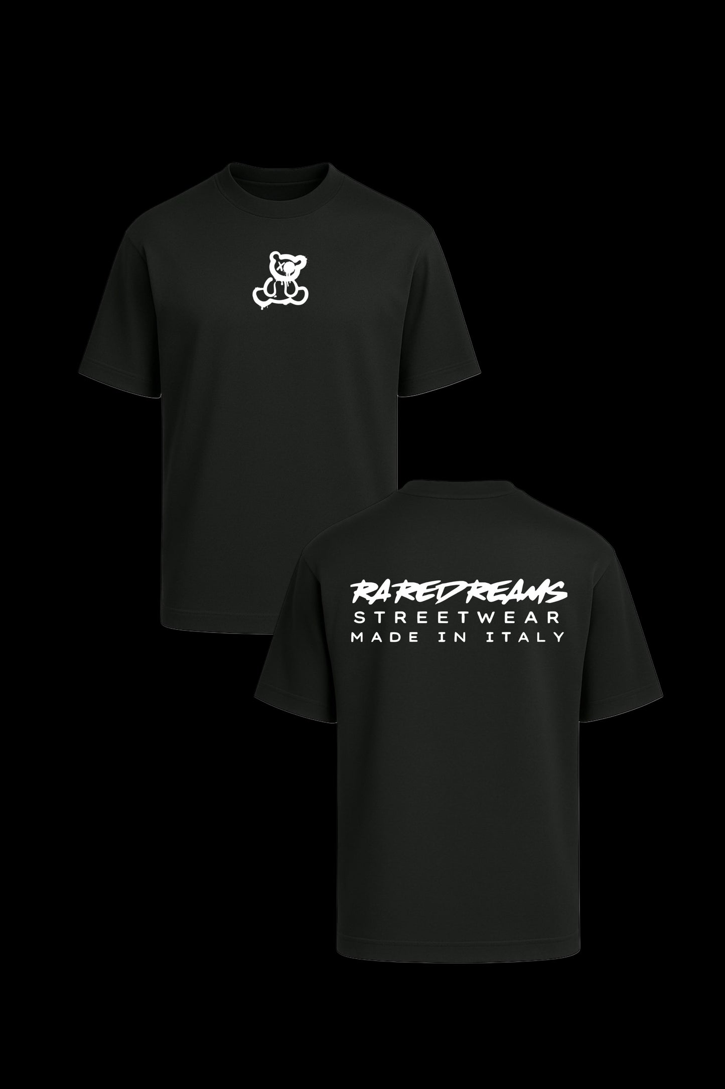 T-Shift ICONIC RareDreams Milano Unisex - Black