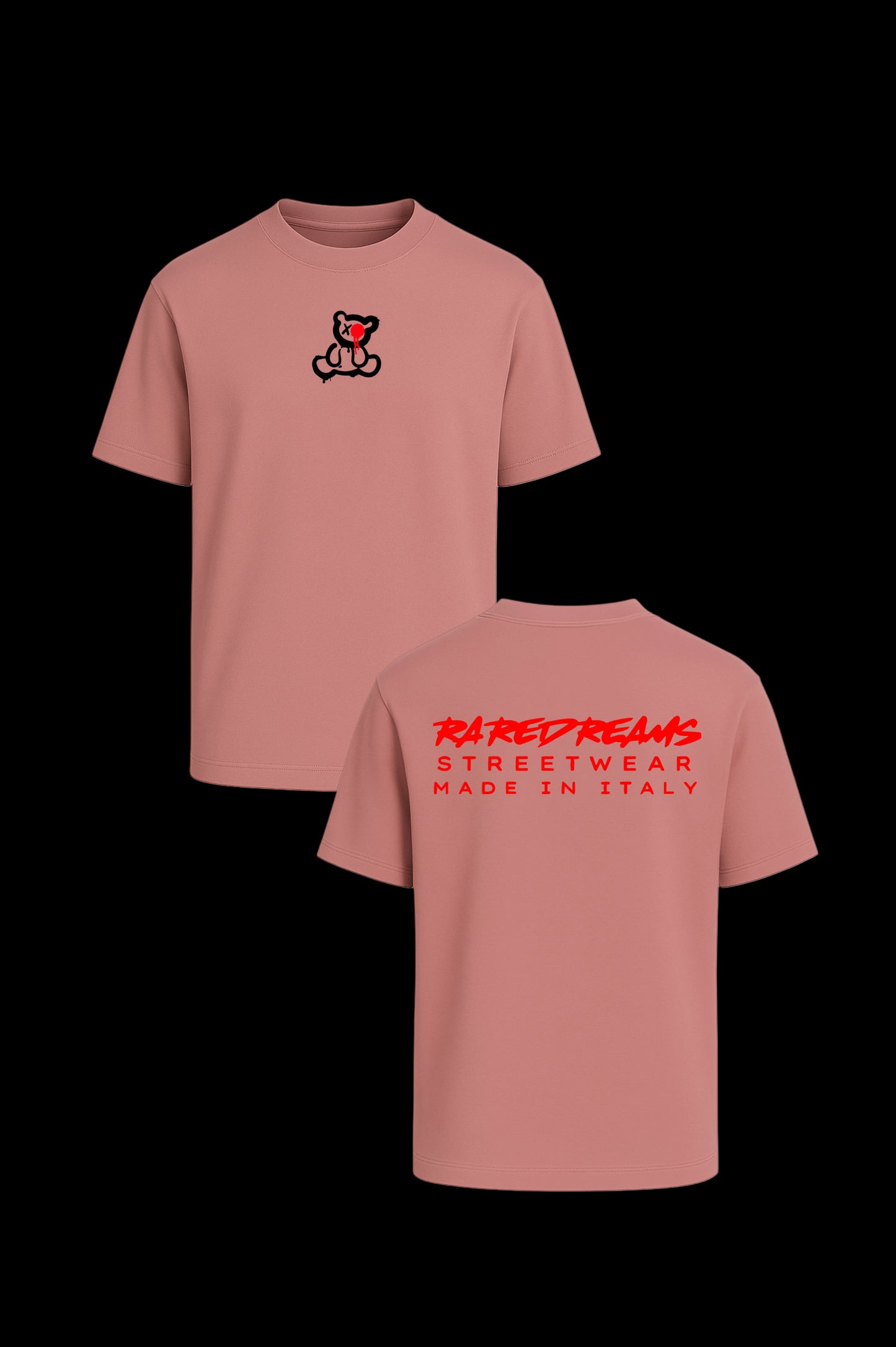 ICONIC T-Shift RareDreams Milano Unisex - Dusty Pink