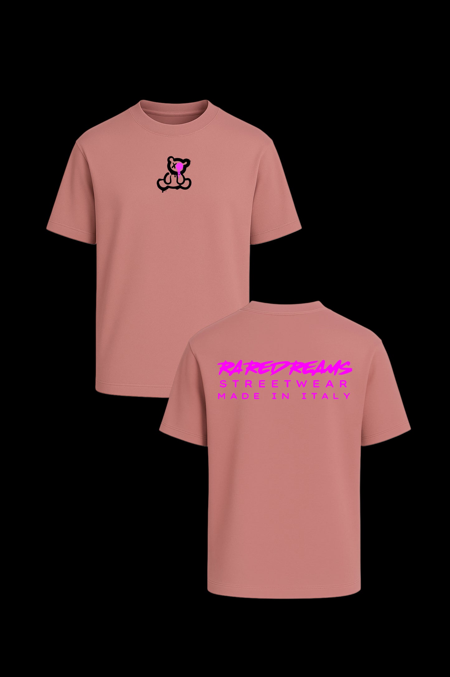 ICONIC T-Shift RareDreams Milano Unisex - Dusty Pink