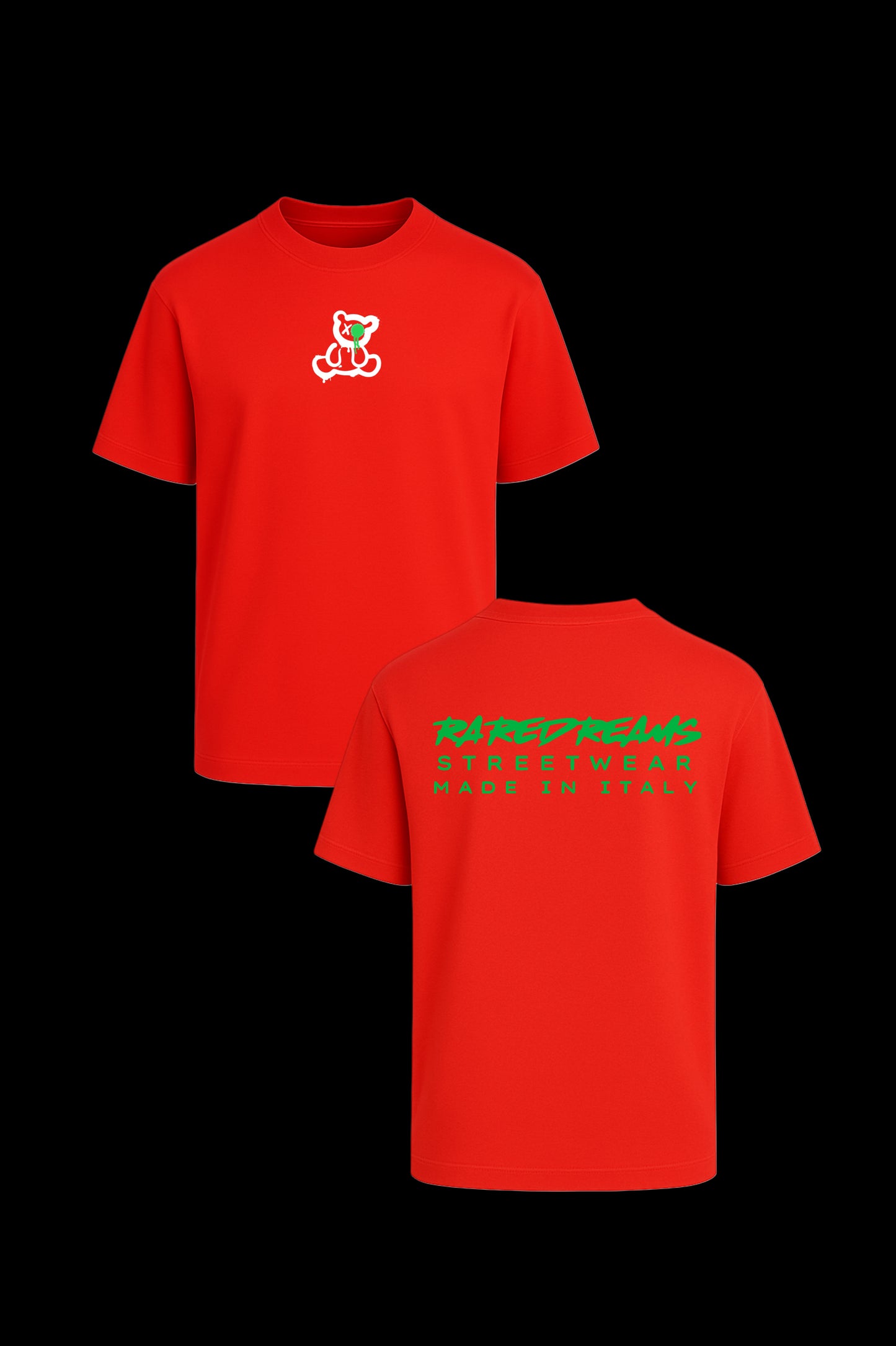 T-Shift ICONIC RareDreams Milano Unisex - Red
