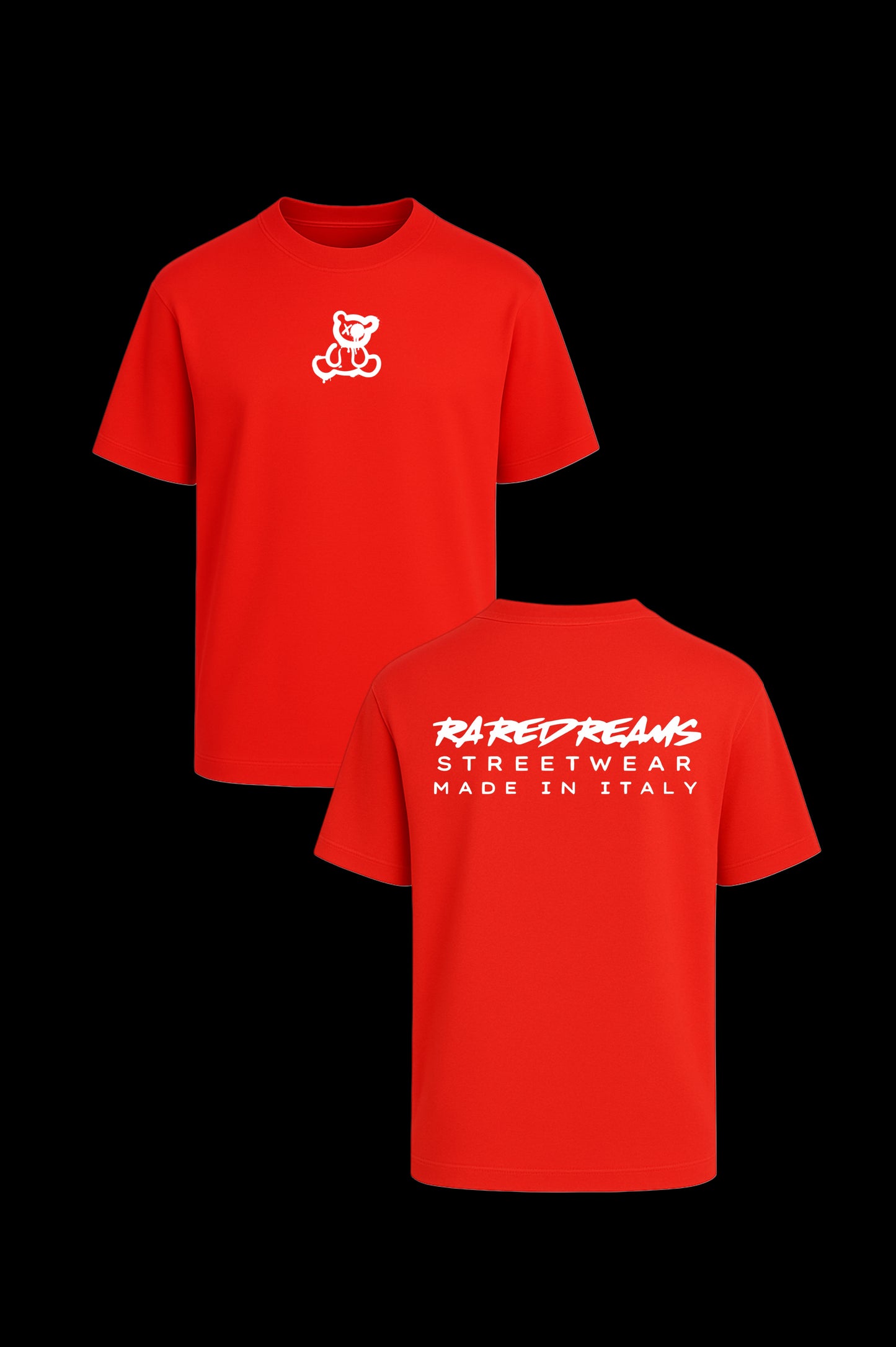 T-Shift ICONIC RareDreams Milano Unisex - Red