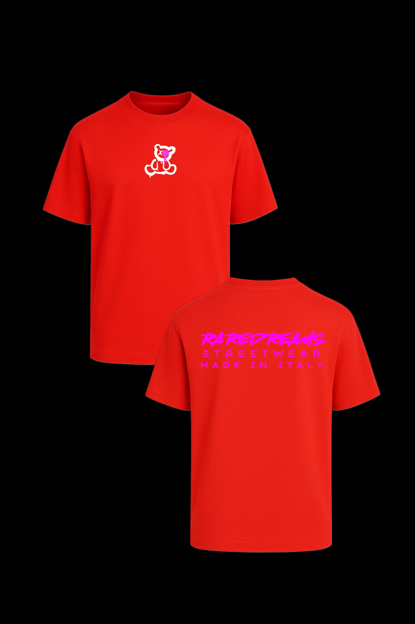 T-Shift ICONIC RareDreams Milano Unisex - Red