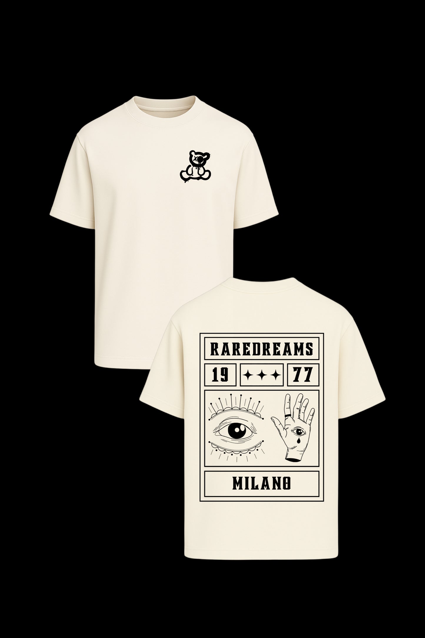 T-Shirt SUPERSTITIOUS EDITION RareDreams Milano Unisex - Off White