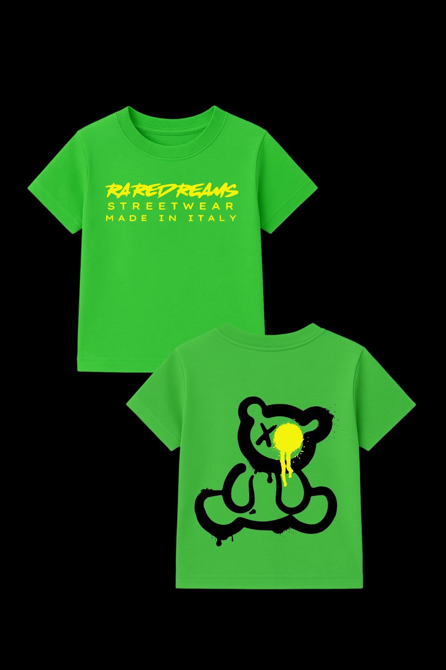 T-Shirt ICONIC KIDS RareDreams Milano - Apple Green