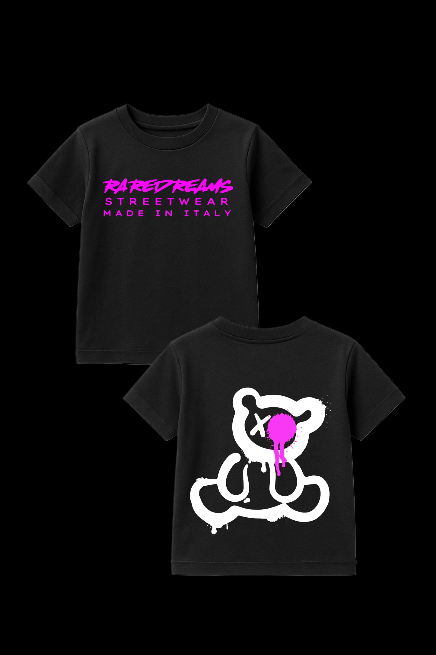 T-Shirt ICONIC KIDS RareDreams Milano - Black