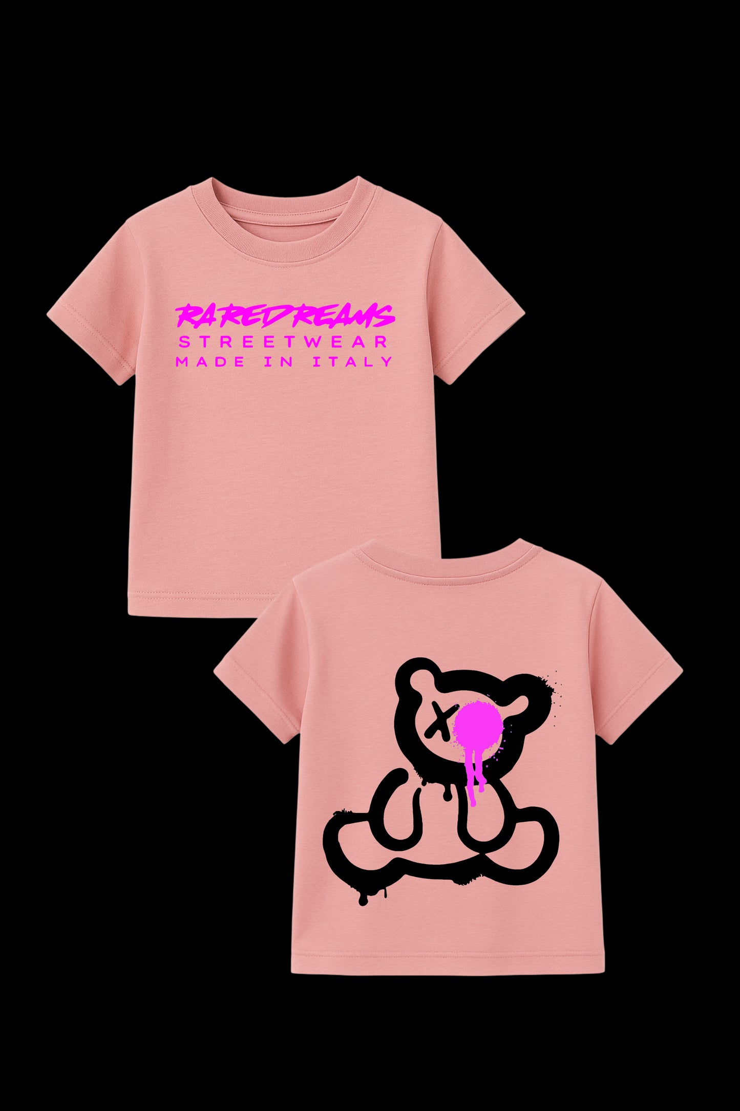 T-Shirt ICONIC KIDS RareDreams Milano - Dusty Pink
