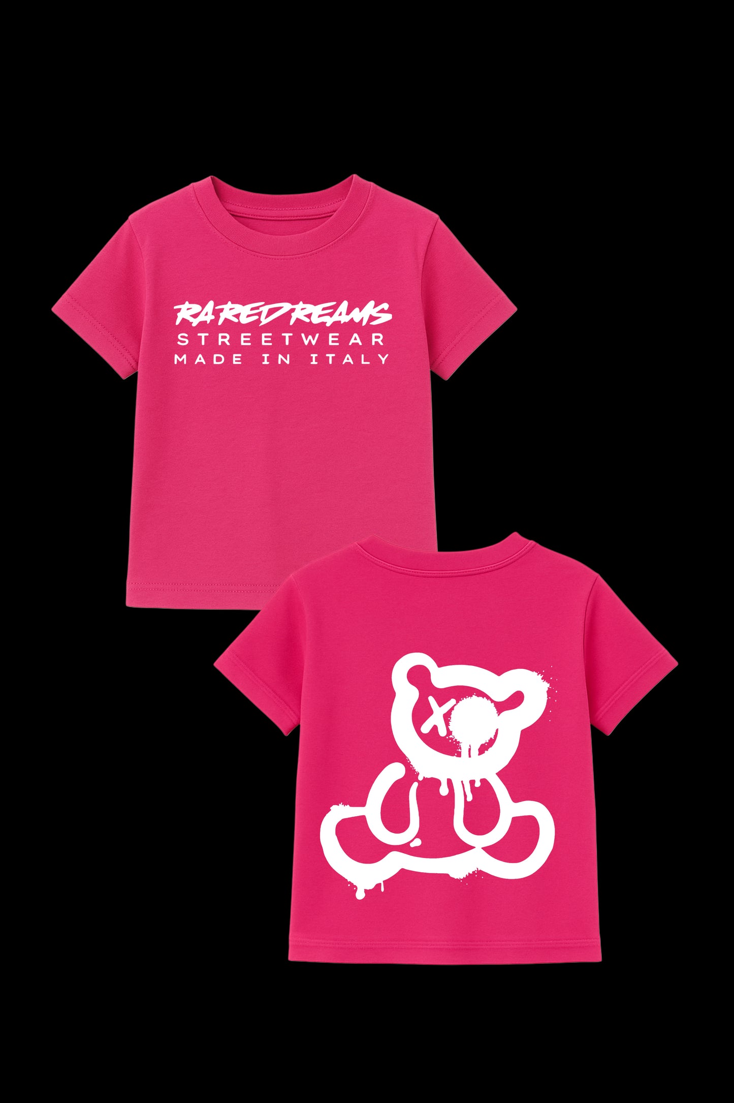 T-Shirt ICONIC KIDS RareDreams Milano - Fucsia