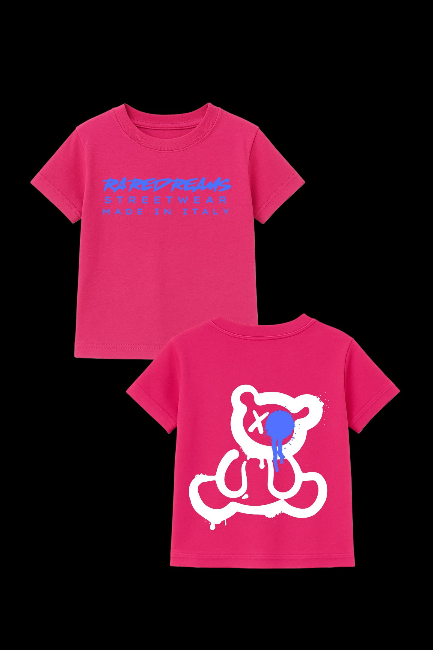 T-Shirt ICONIC KIDS RareDreams Milano - Fucsia