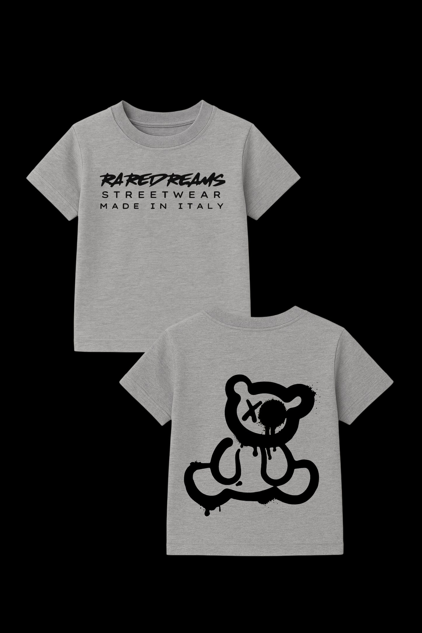 T-Shirt ICONIC KIDS RareDreams Milano - Grey Melange