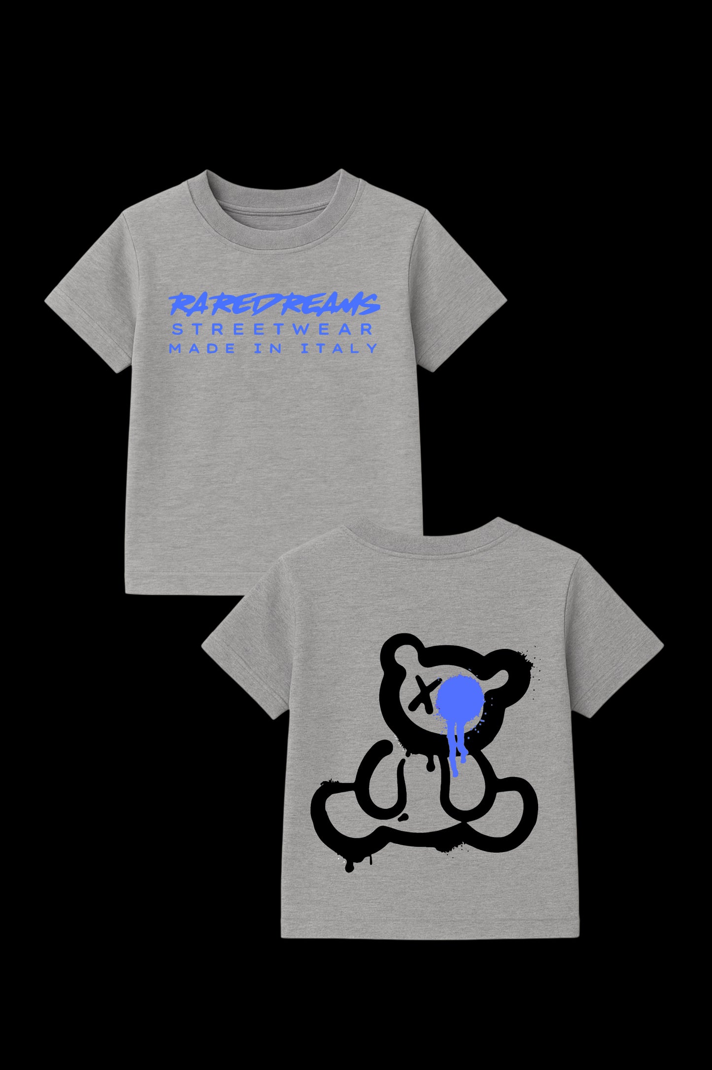 T-Shirt ICONIC KIDS RareDreams Milano - Grey Melange