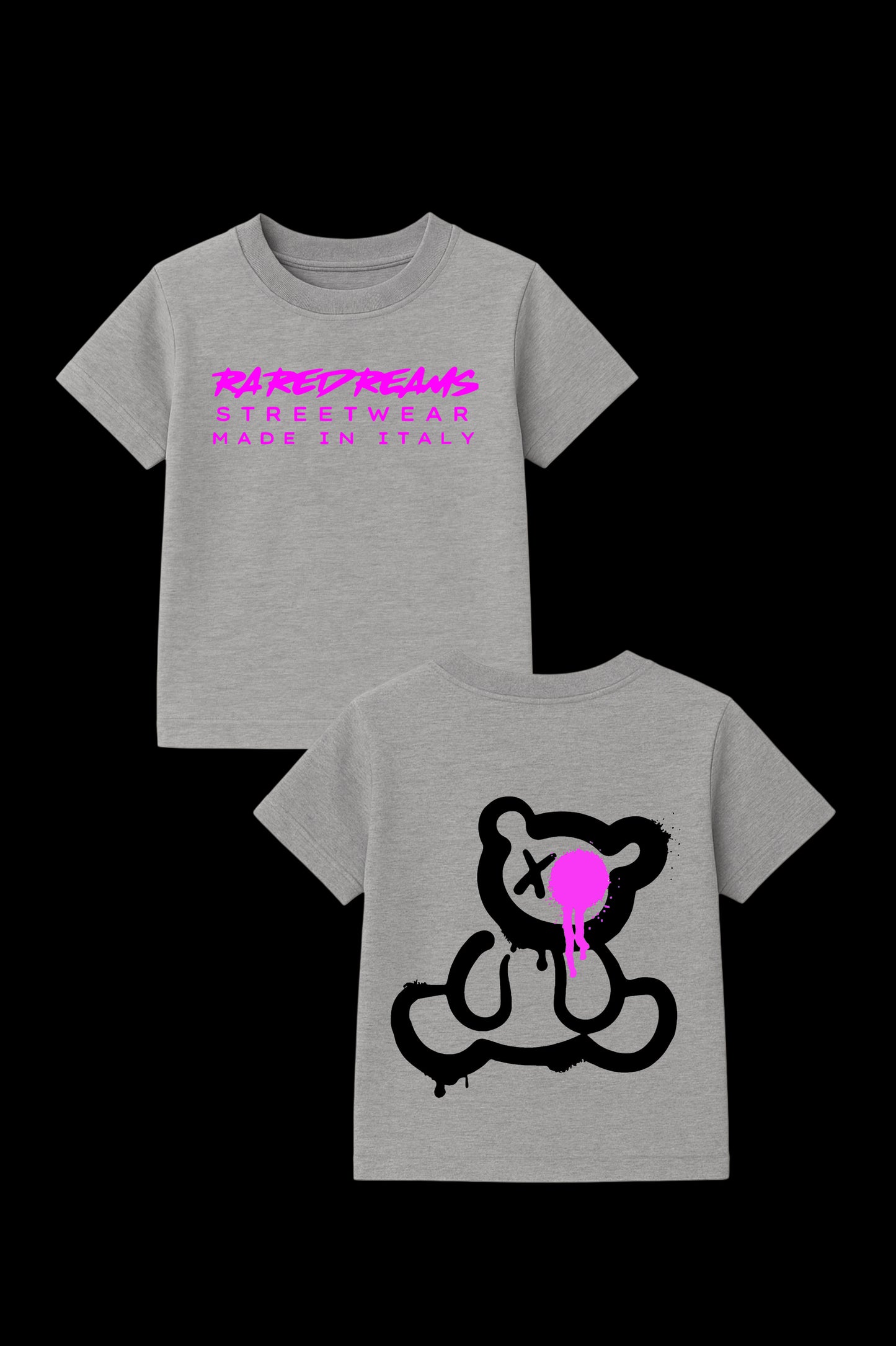 T-Shirt ICONIC KIDS RareDreams Milano - Grey Melange