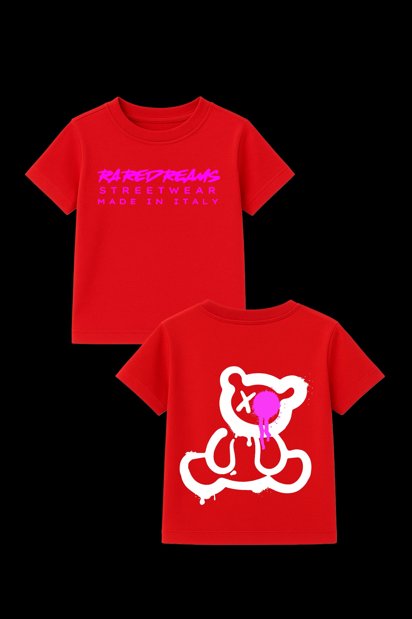T-Shirt ICONIC KIDS RareDreams Milano - Red