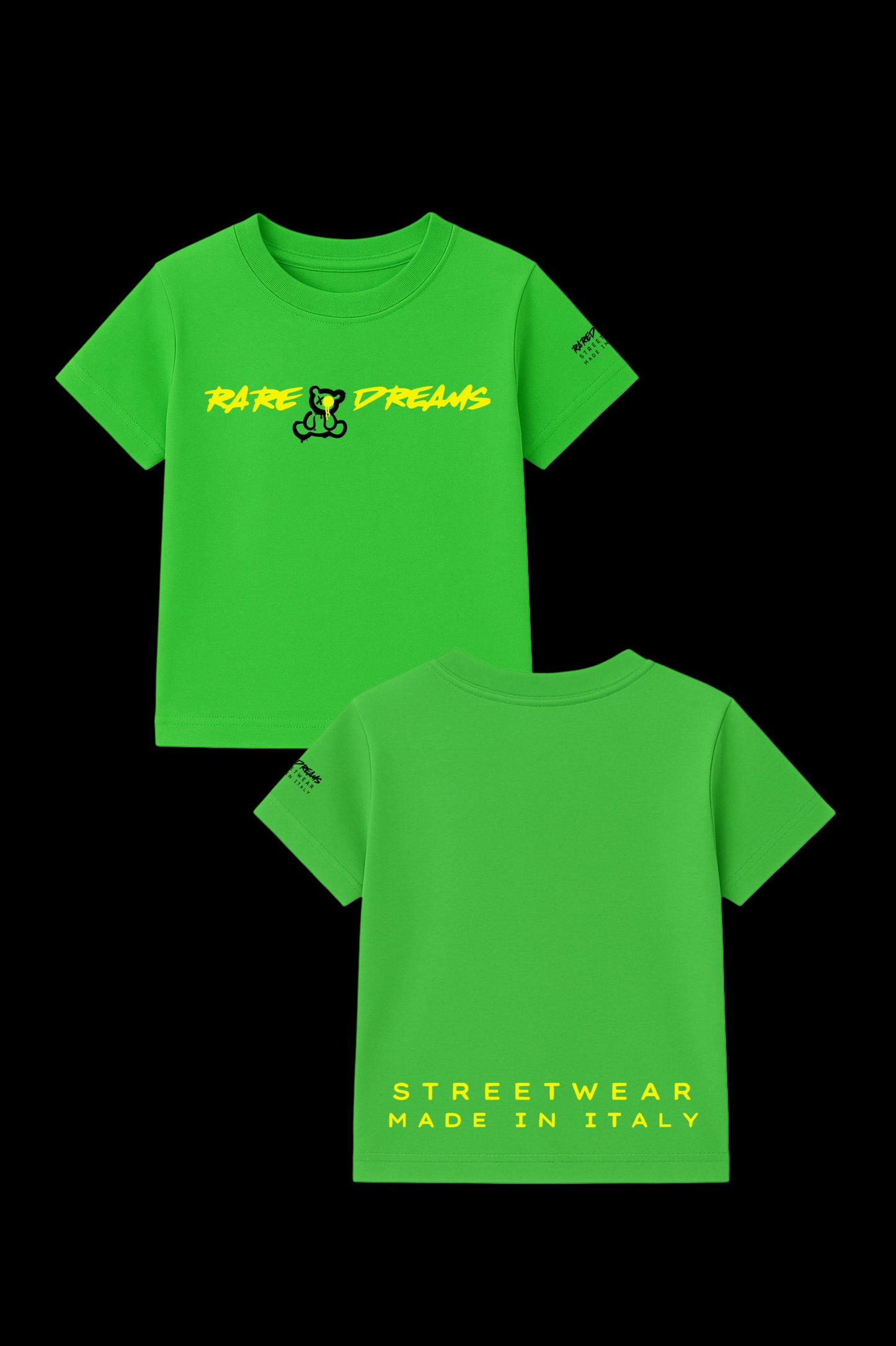 T-Shirt RAREBEAR KIDS RareDreams Milano - Apple Green
