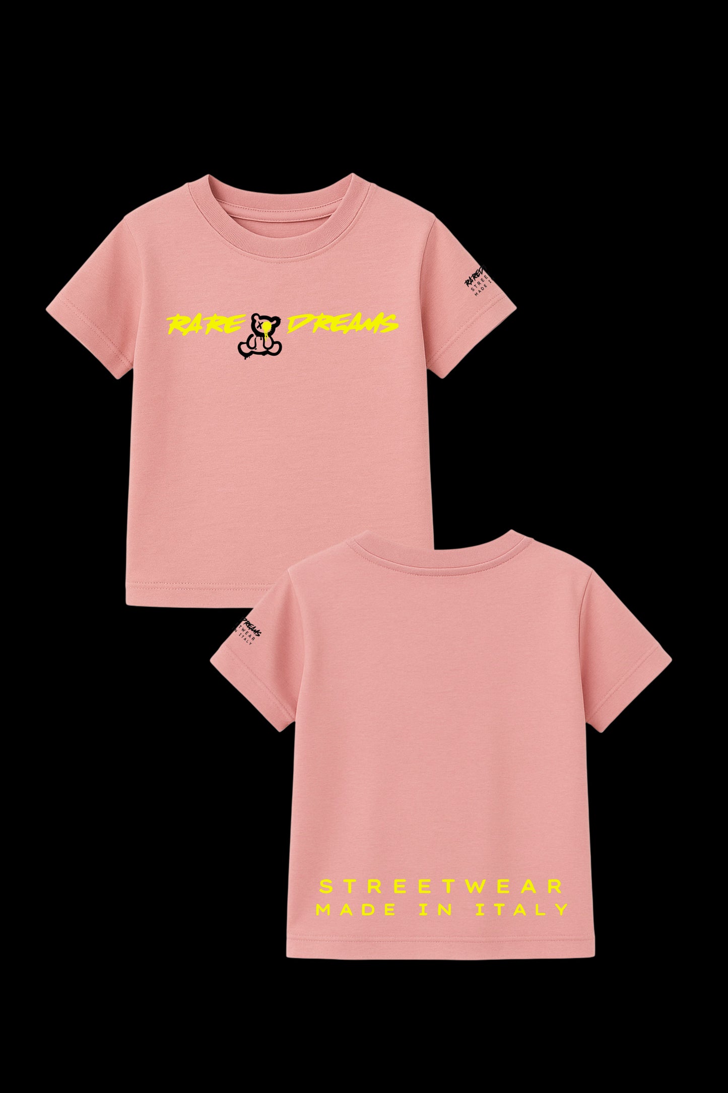 T-Shirt RAREBEAR KIDS RareDreams Milano - Dusty Pink