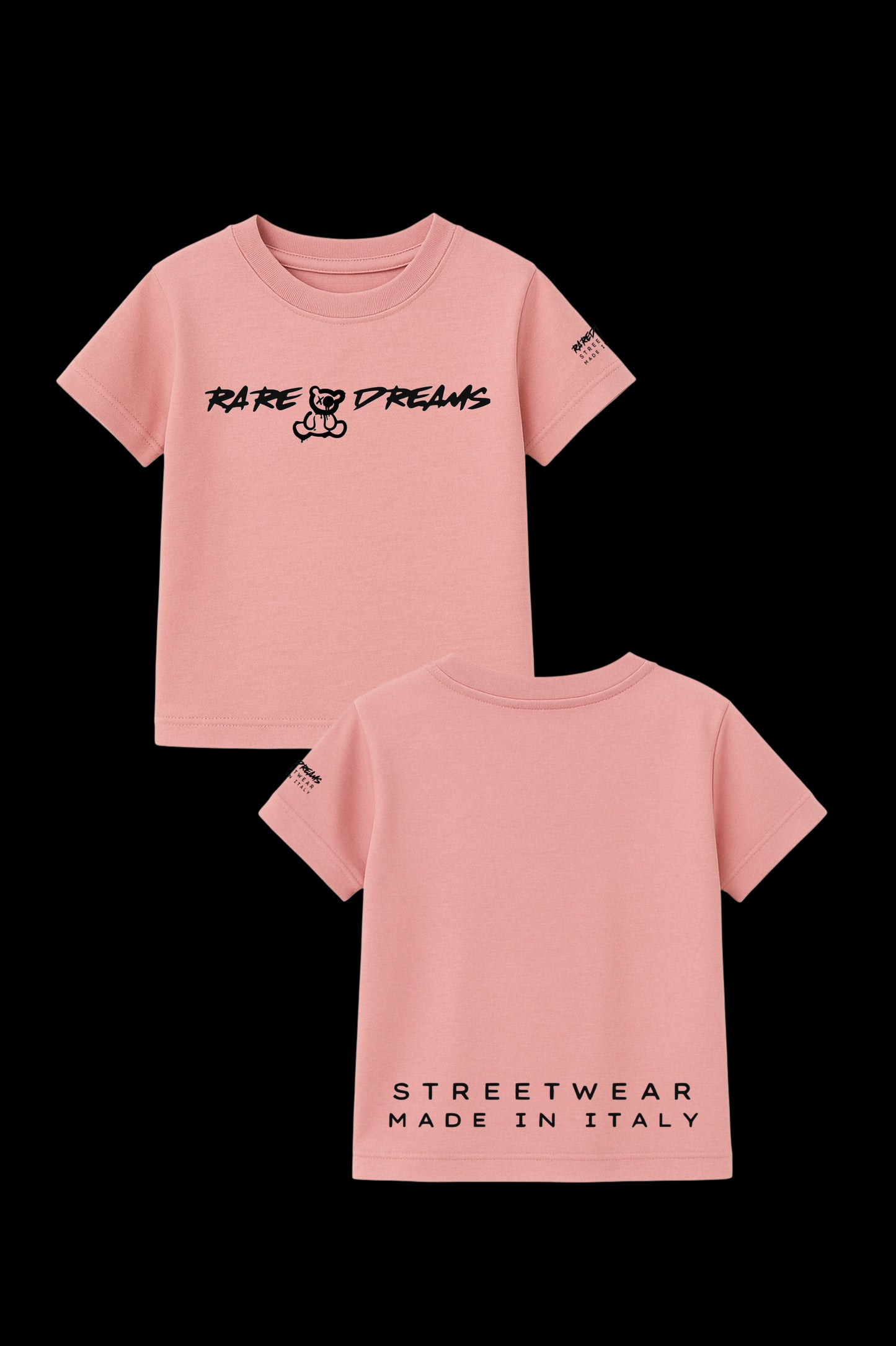 T-Shirt RAREBEAR KIDS RareDreams Milano - Dusty Pink