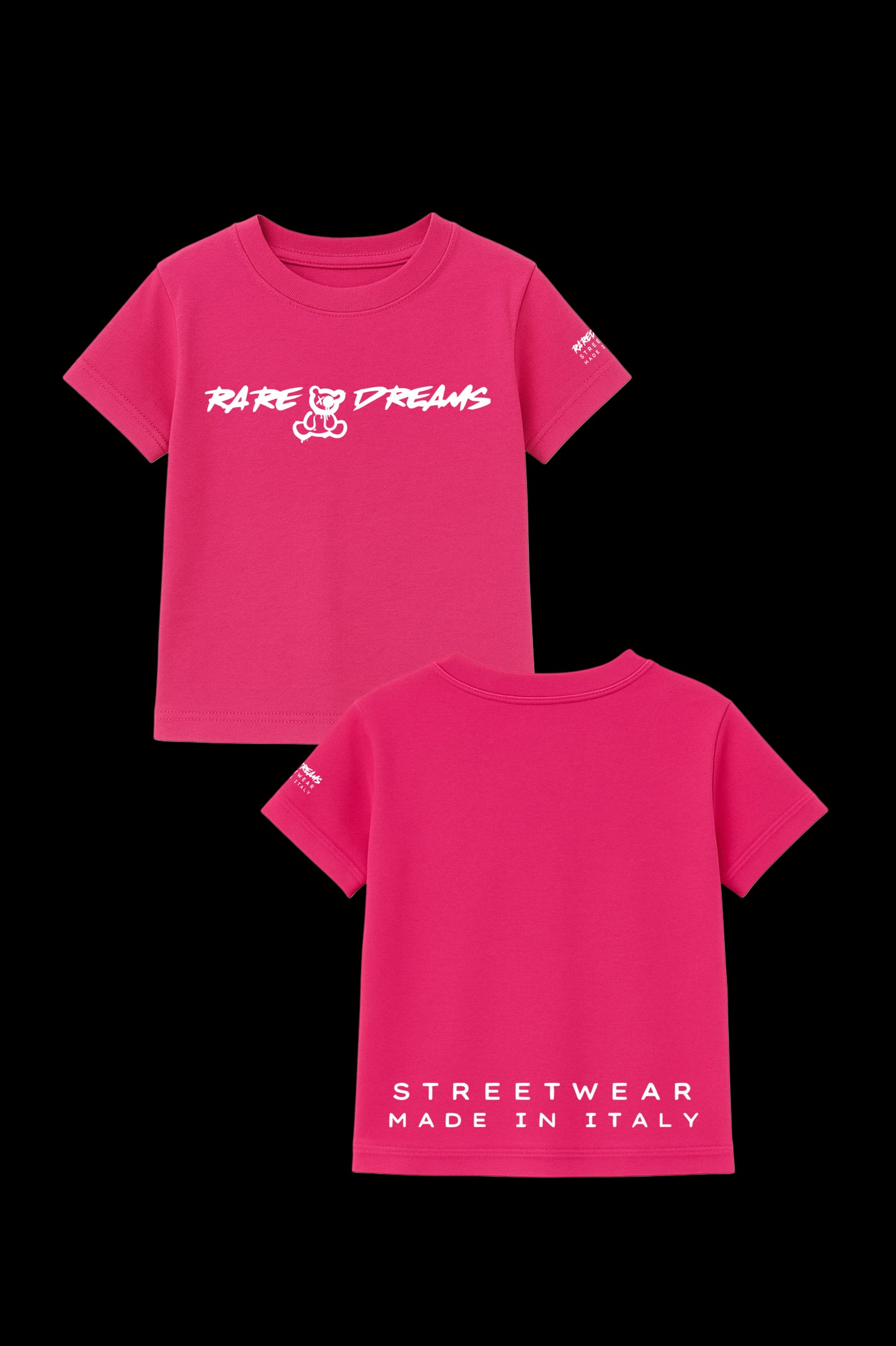 T-Shirt RAREBEAR KIDS RareDreams Milano - Fucsia