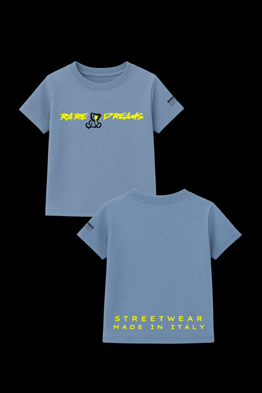 T-Shirt RAREBEAR KIDS RareDreams Milano - Mineral Blu