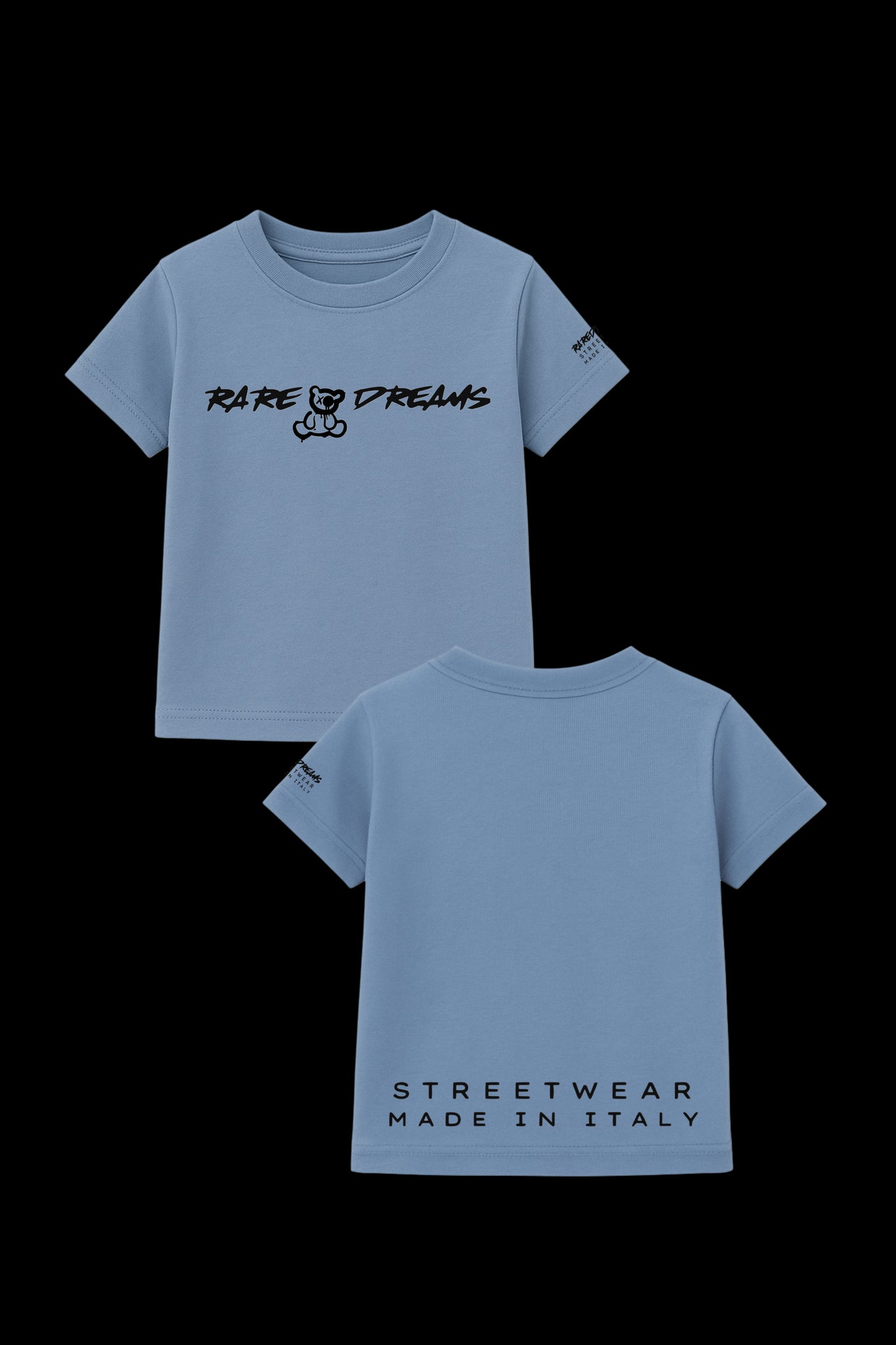 T-Shirt RAREBEAR KIDS RareDreams Milano - Mineral Blu