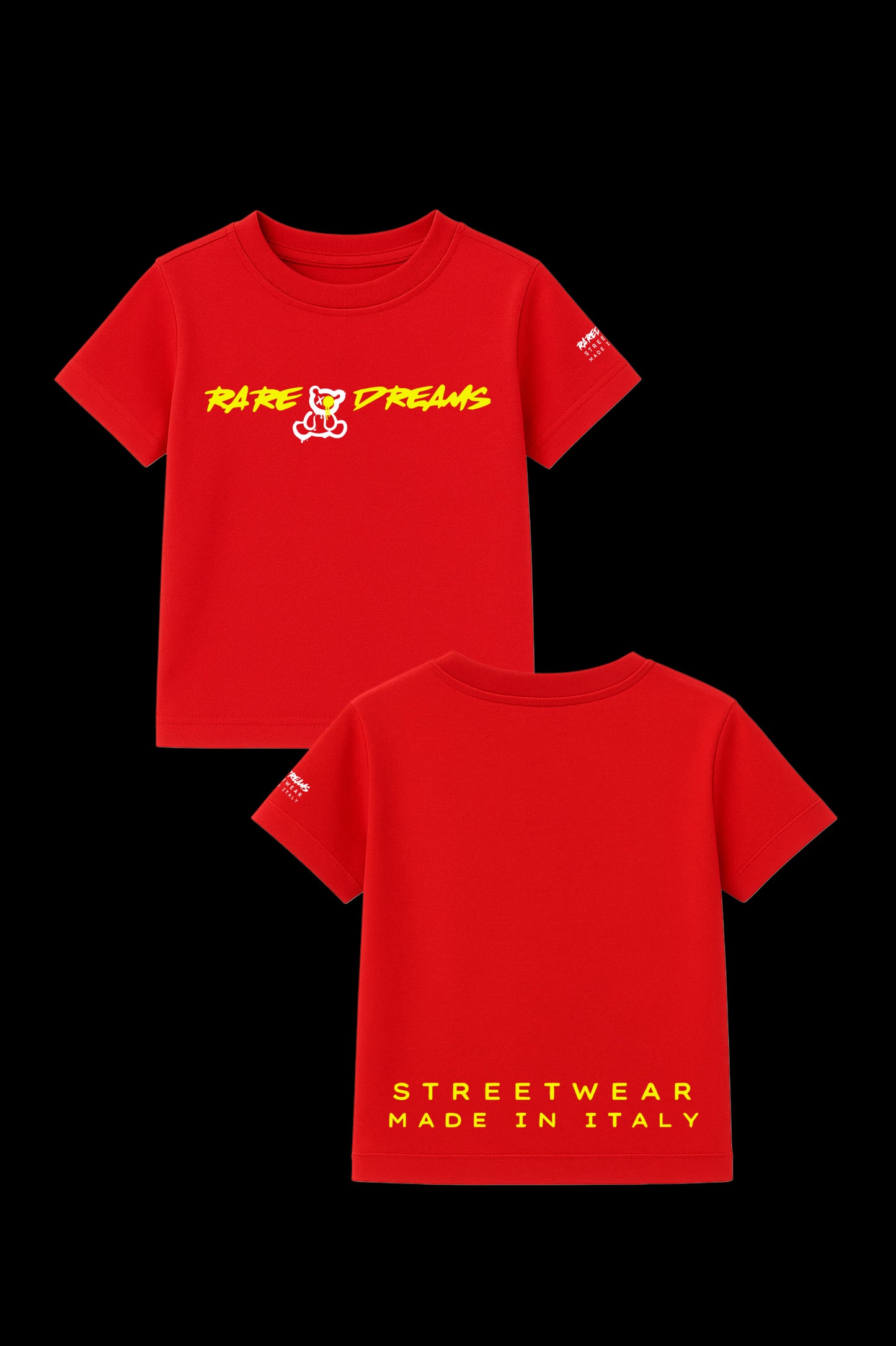 T-Shirt RAREBEAR KIDS RareDreams Milano - Red