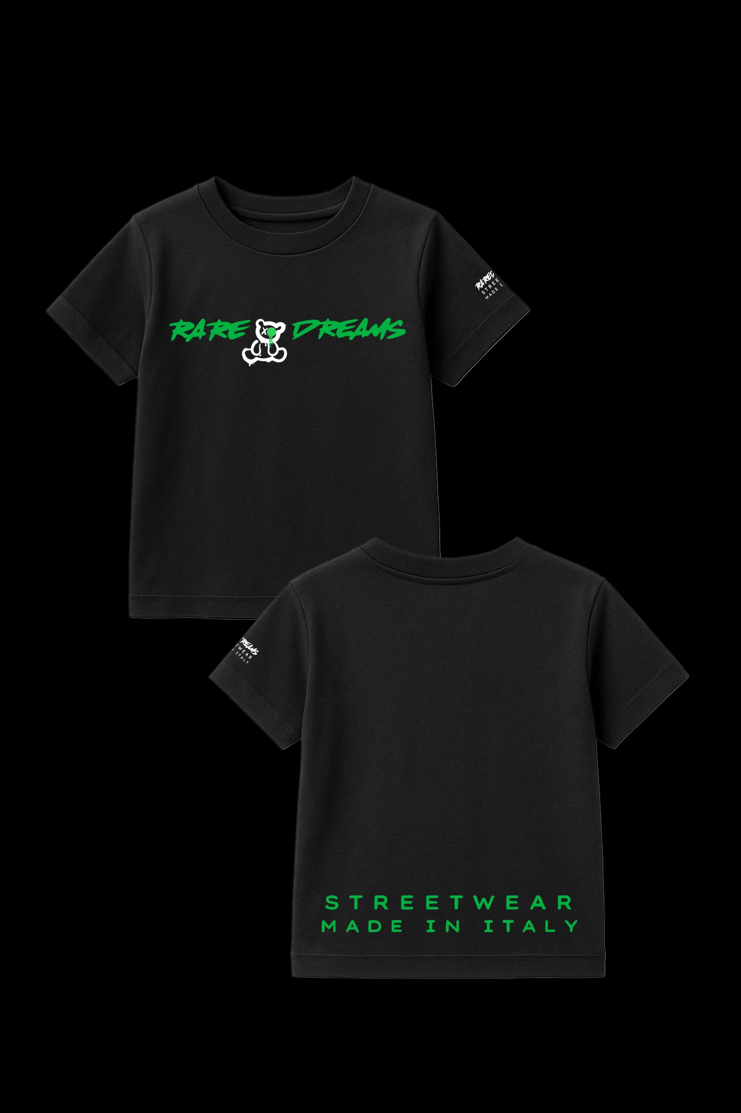 T-Shirt RAREBEAR KIDS RareDreams Milano - Black