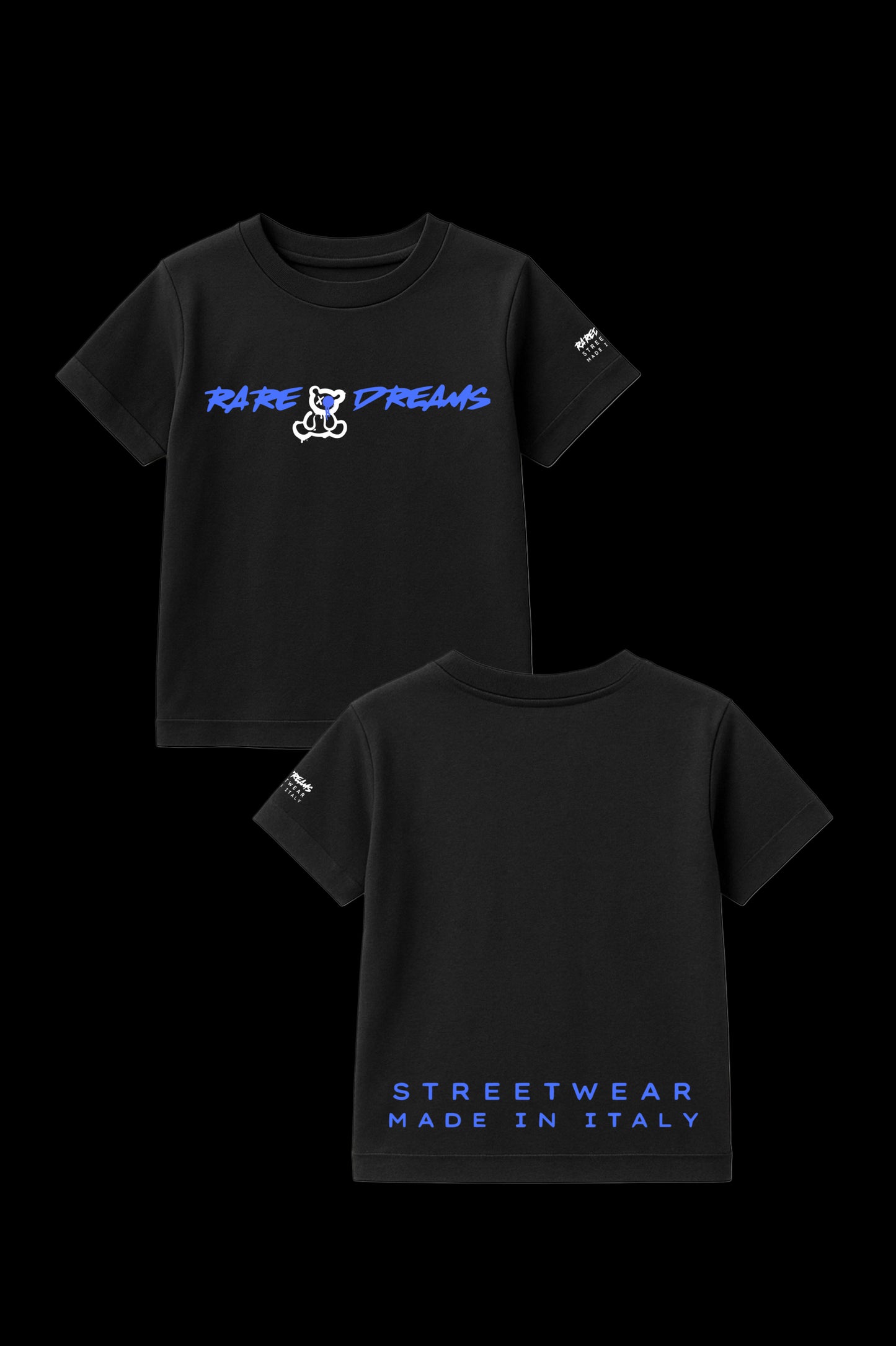 T-Shirt RAREBEAR KIDS RareDreams Milano - Black