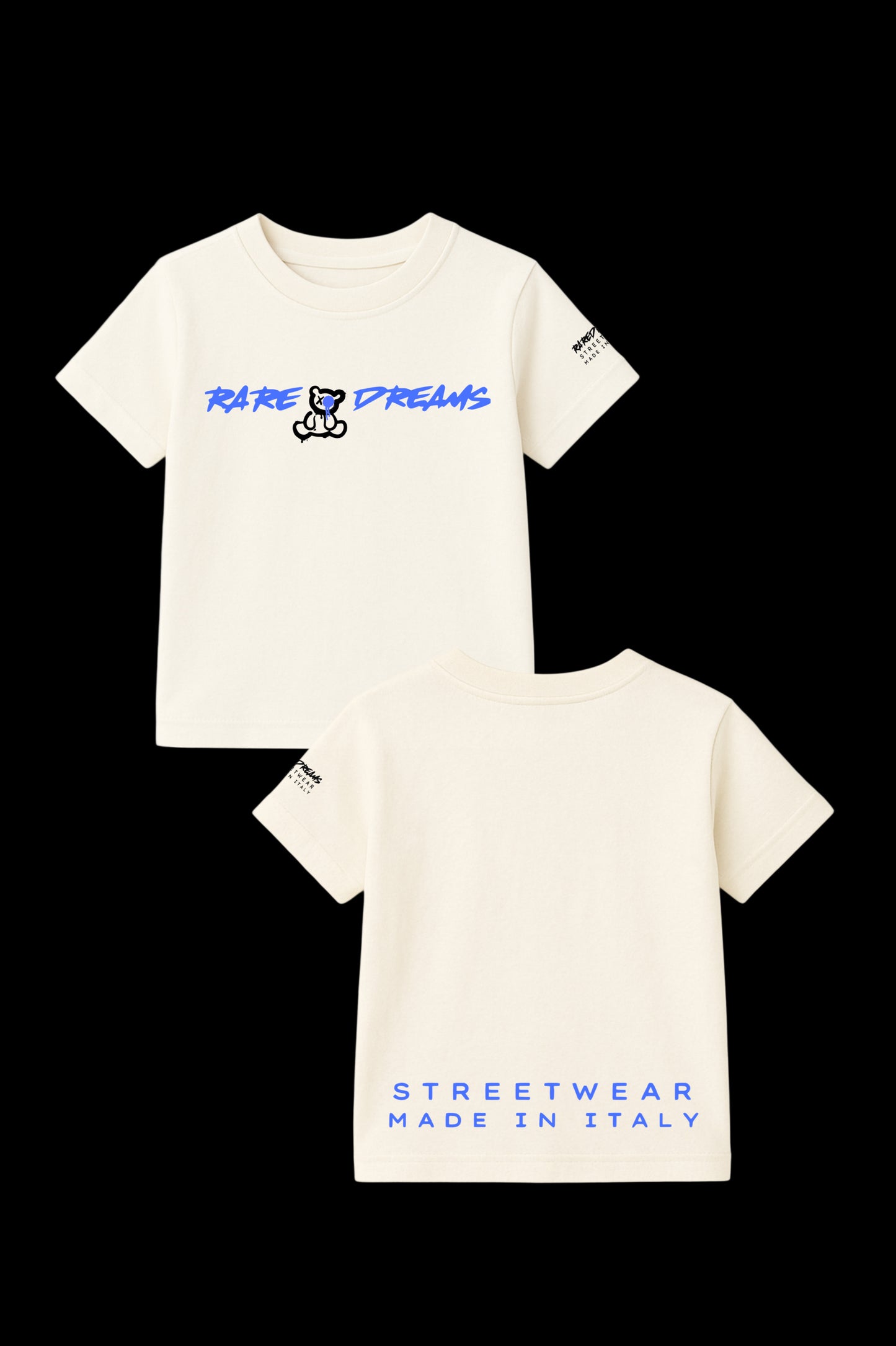 T-Shirt RAREBEAR KIDS RareDreams Milano - Off White