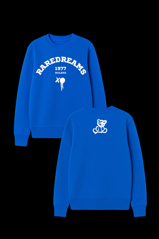 Felpa 1977 RareDreams Milano Unisex - Blue