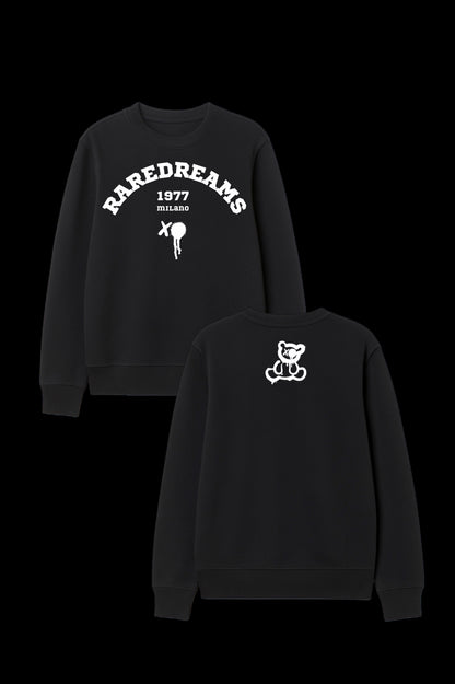 1977 RareDreams Milano Unisex Sweatshirt - Black