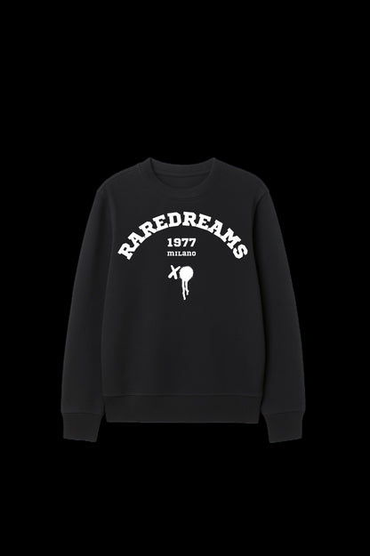 1977 RareDreams Milano Unisex Sweatshirt - Black