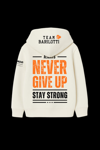 Felpa BORN TO FIGHT RareDreams Milano Unisex - Off White