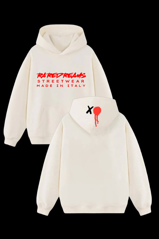 Felpa XO RareDreams Milano Unisex - Off White