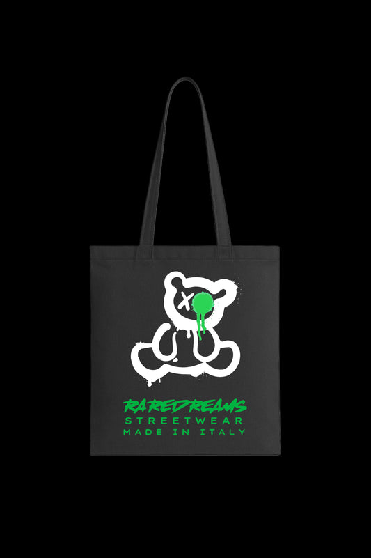 Shopper ICONIC in Cotone RareDreams Milano -  Nero