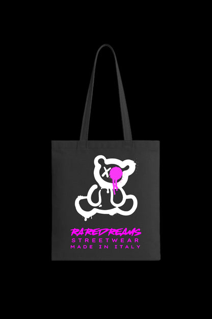 Shopper ICONIC in Cotone RareDreams Milano -  Nero