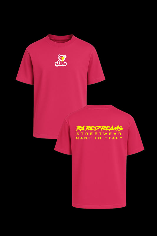 T-Shirt ICONIC RareDreams Milano Unisex - Fucsia