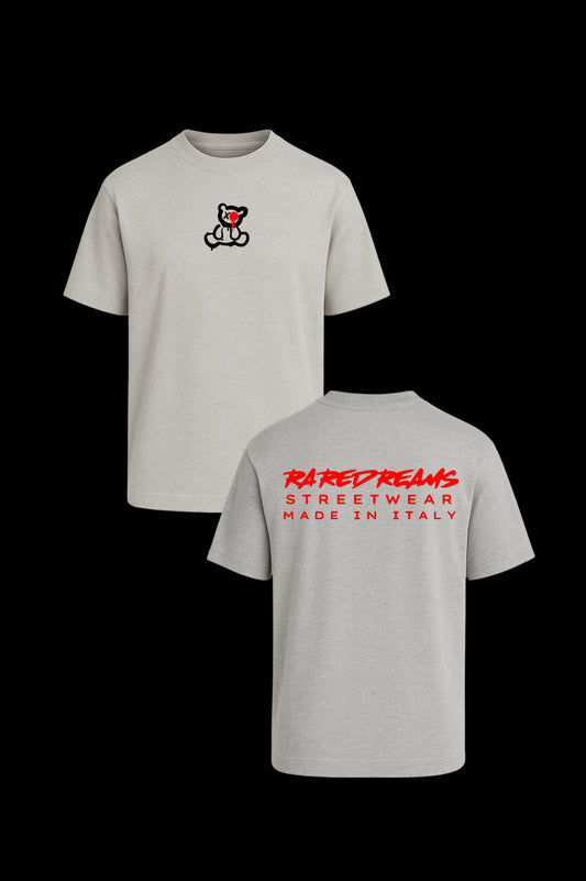 T-Shirt ICONIC RareDreams Milano Unisex - Grey Melange