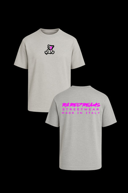 T-Shirt ICONIC RareDreams Milano Unisex - Grey Melange