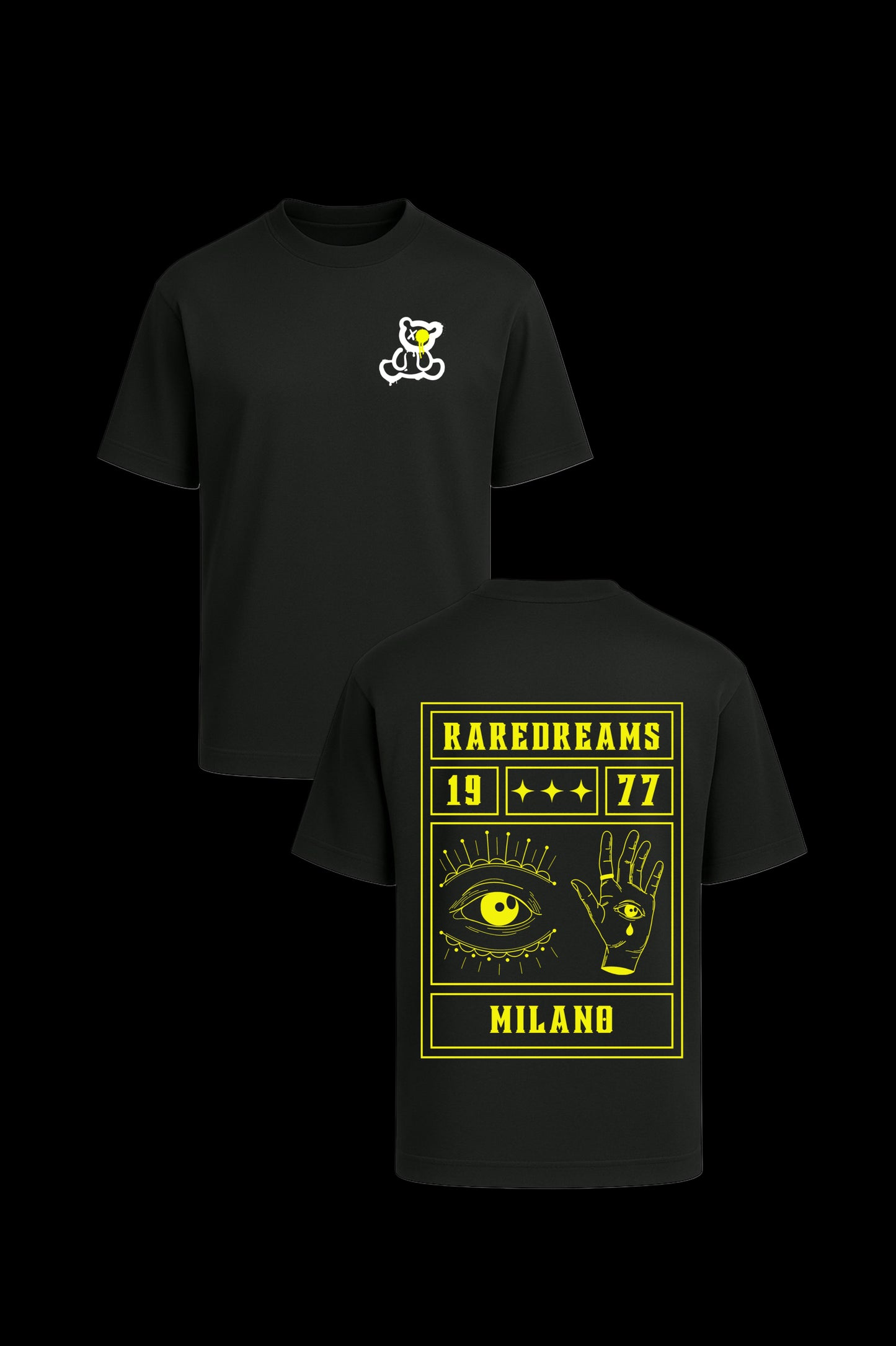 T-Shirt SUPERSTITIOUS EDITION RareDreams Milano Unisex - Black