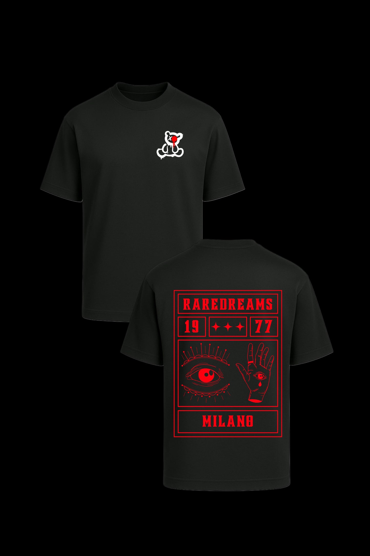 T-Shirt SUPERSTITIOUS EDITION RareDreams Milano Unisex - Black